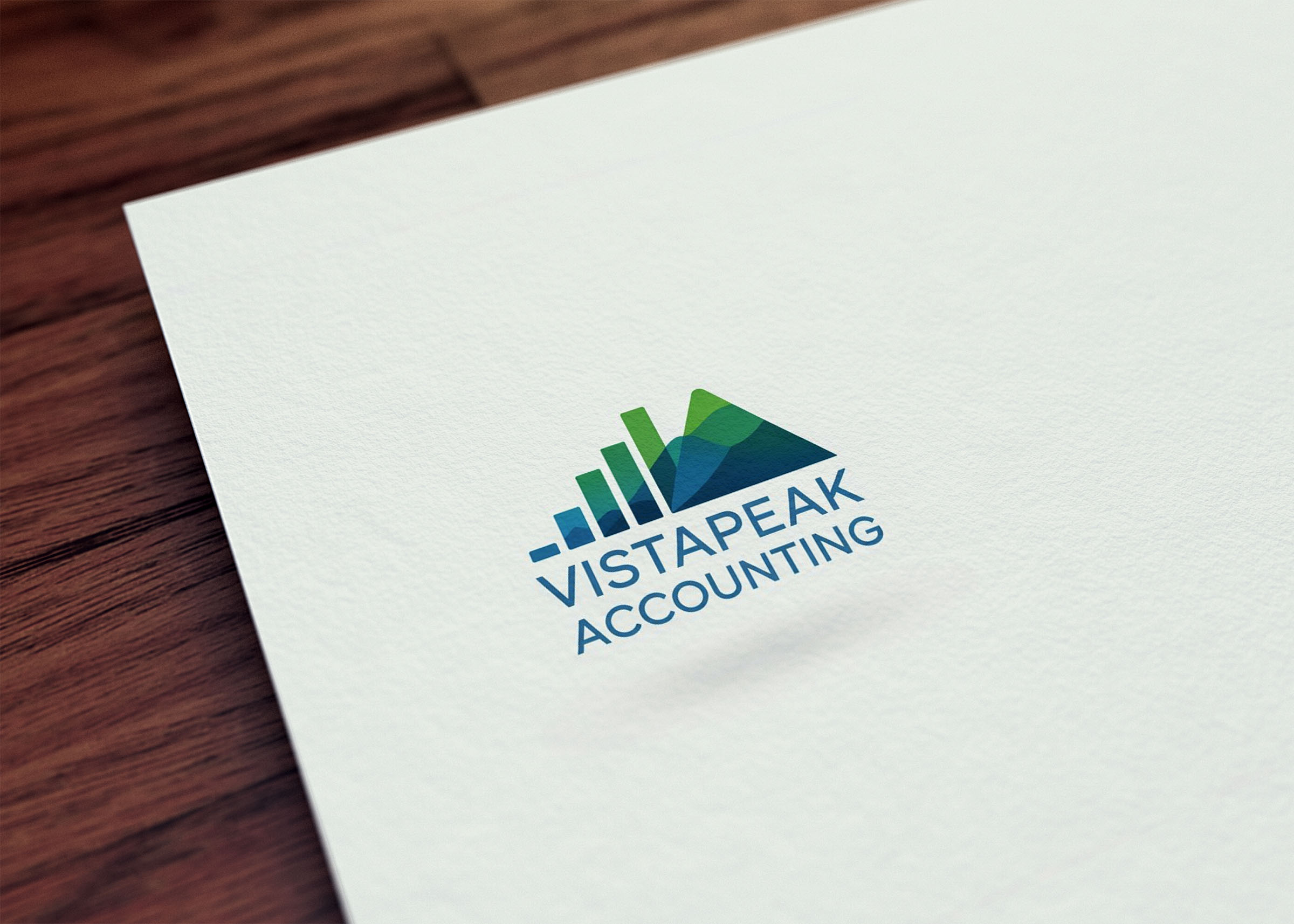Logo Design by GraphiqueLab for Vistapeak Accounting | Design #36014933