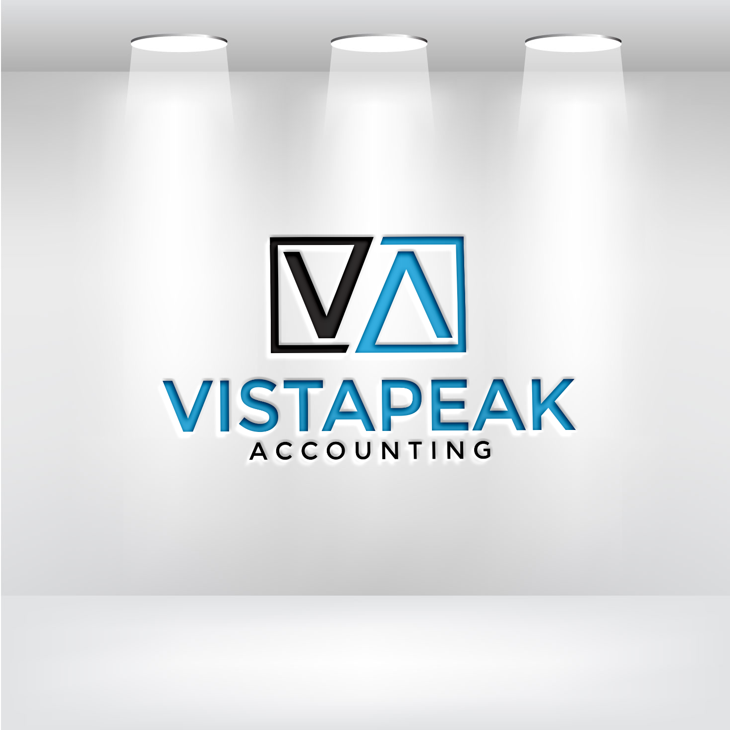 Logo Design by Art.Designs for Vistapeak Accounting | Design #36011615