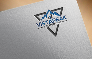 Logo Design by Jubaidur Creative Designer for Vistapeak Accounting | Design: #36023705