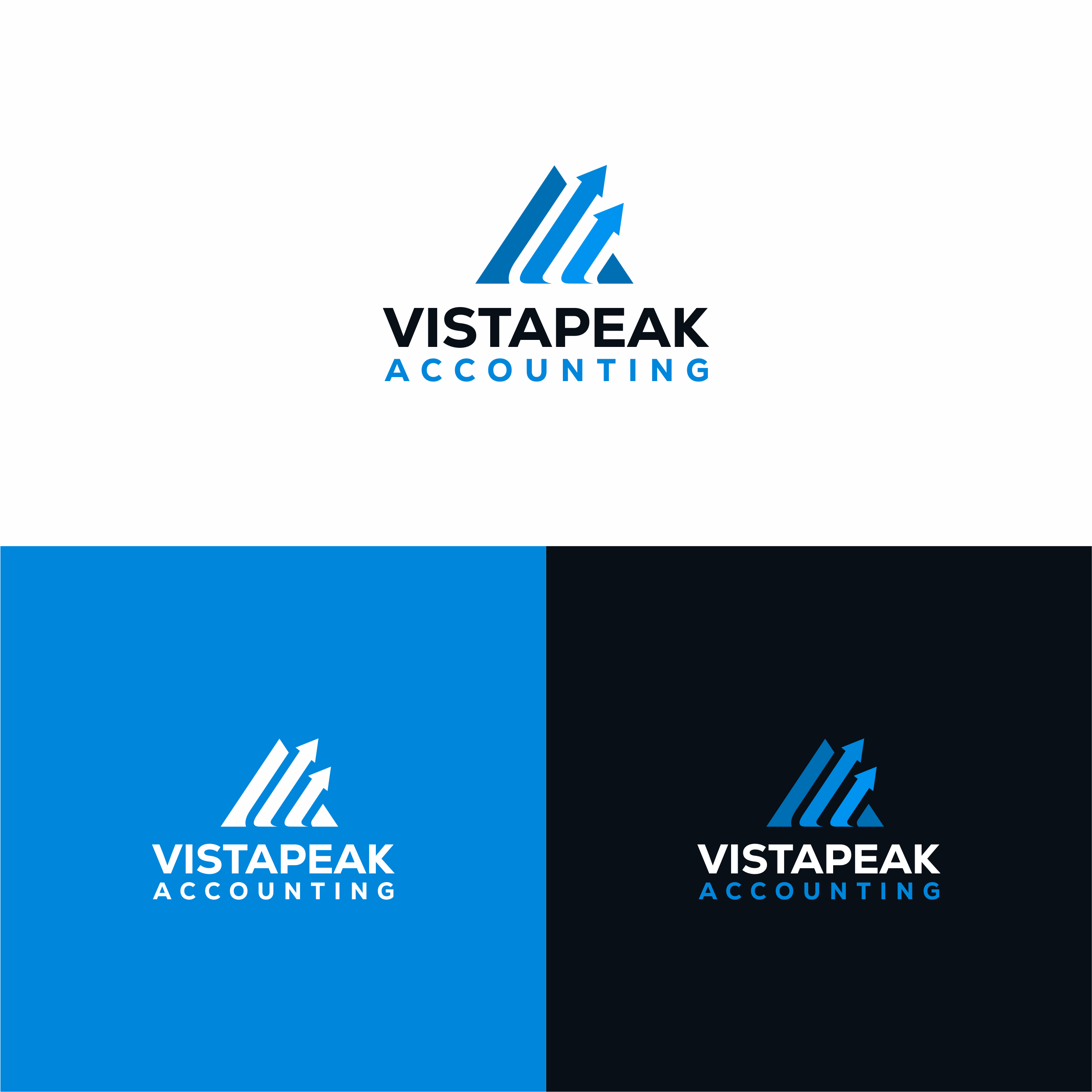 Diseño de Logo por achil78 para Vistapeak Accounting | Diseño #36012335