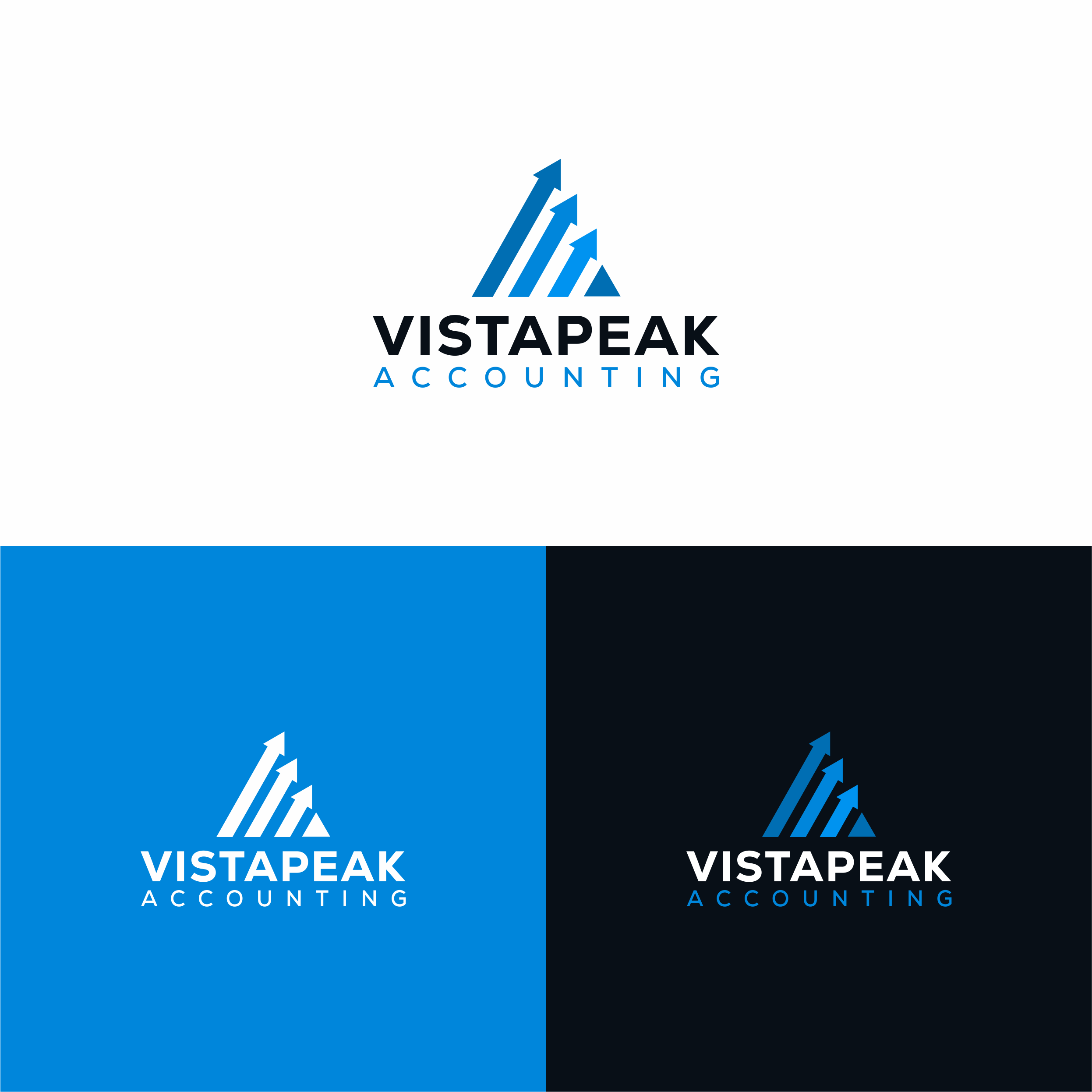 Logo Design by achil78 for Vistapeak Accounting | Design #36045061
