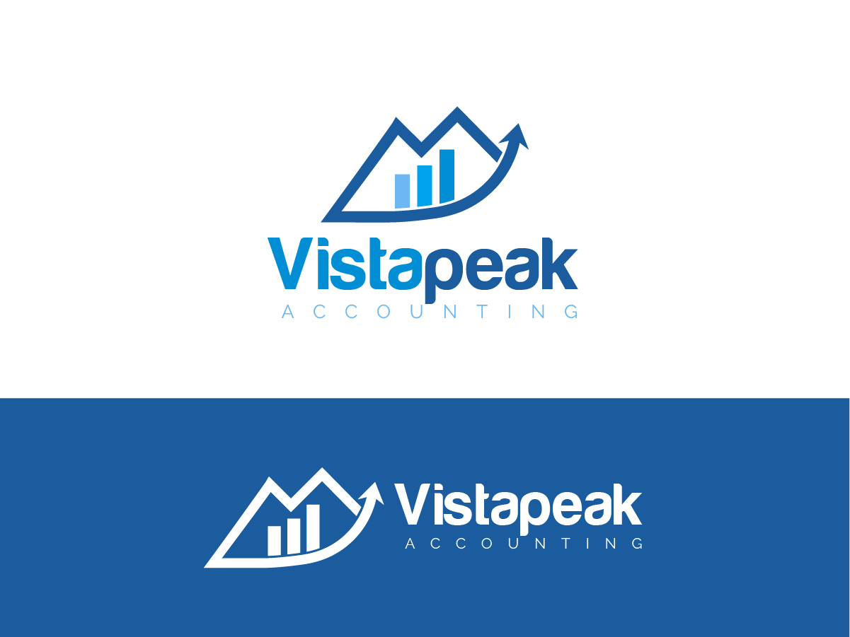 Logo Design by Owltive for Vistapeak Accounting | Design #36010586