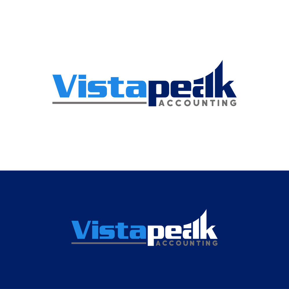 Logo Design by PsyPen for Vistapeak Accounting | Design #36014169
