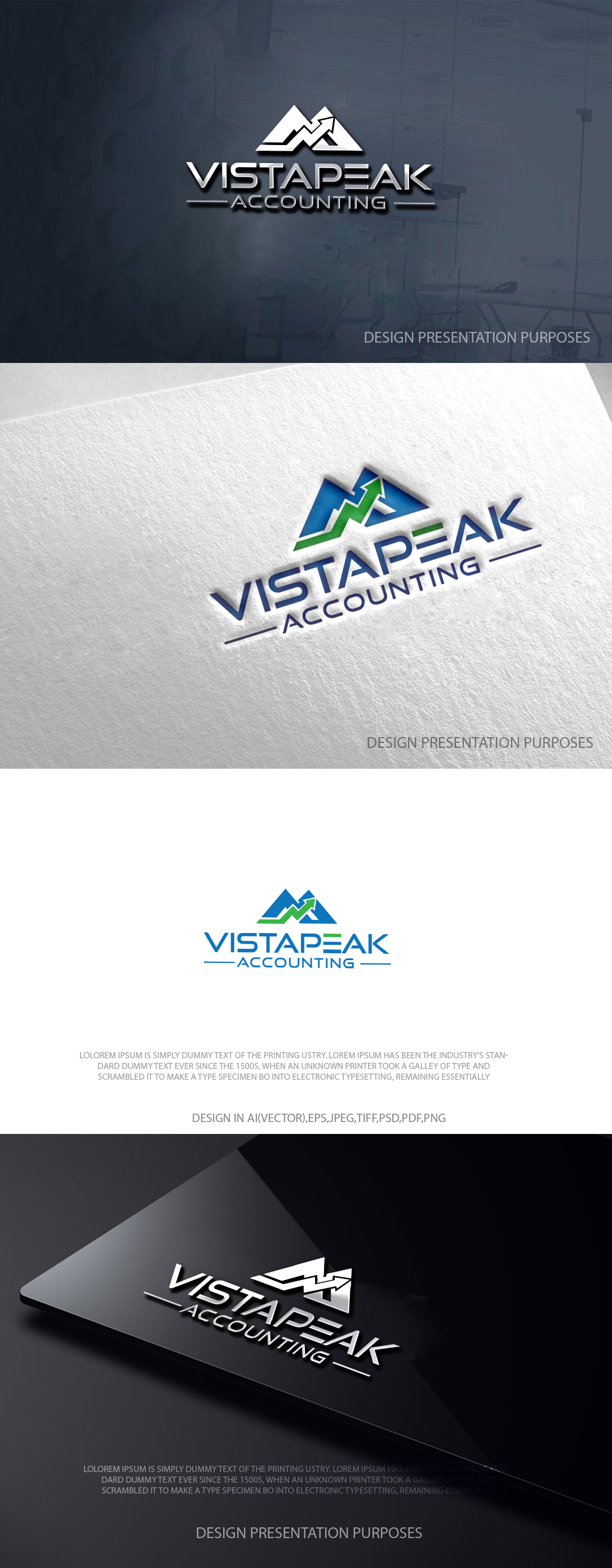 Design de Logo par zebronicgraphic pour Vistapeak Accounting | Design #36015256
