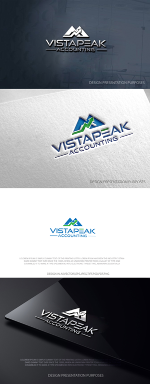 Design de Logo par zebronicgraphic pour Vistapeak Accounting | Design : #36015256