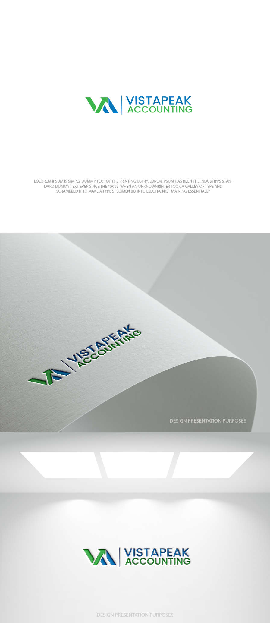 Design de Logo par zebronicgraphic pour Vistapeak Accounting | Design #36015567