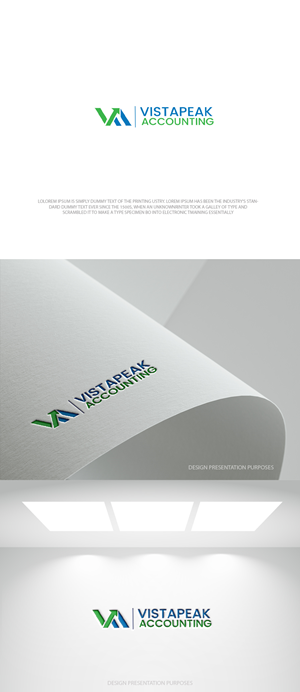 Design de Logo par zebronicgraphic pour Vistapeak Accounting | Design : #36015567