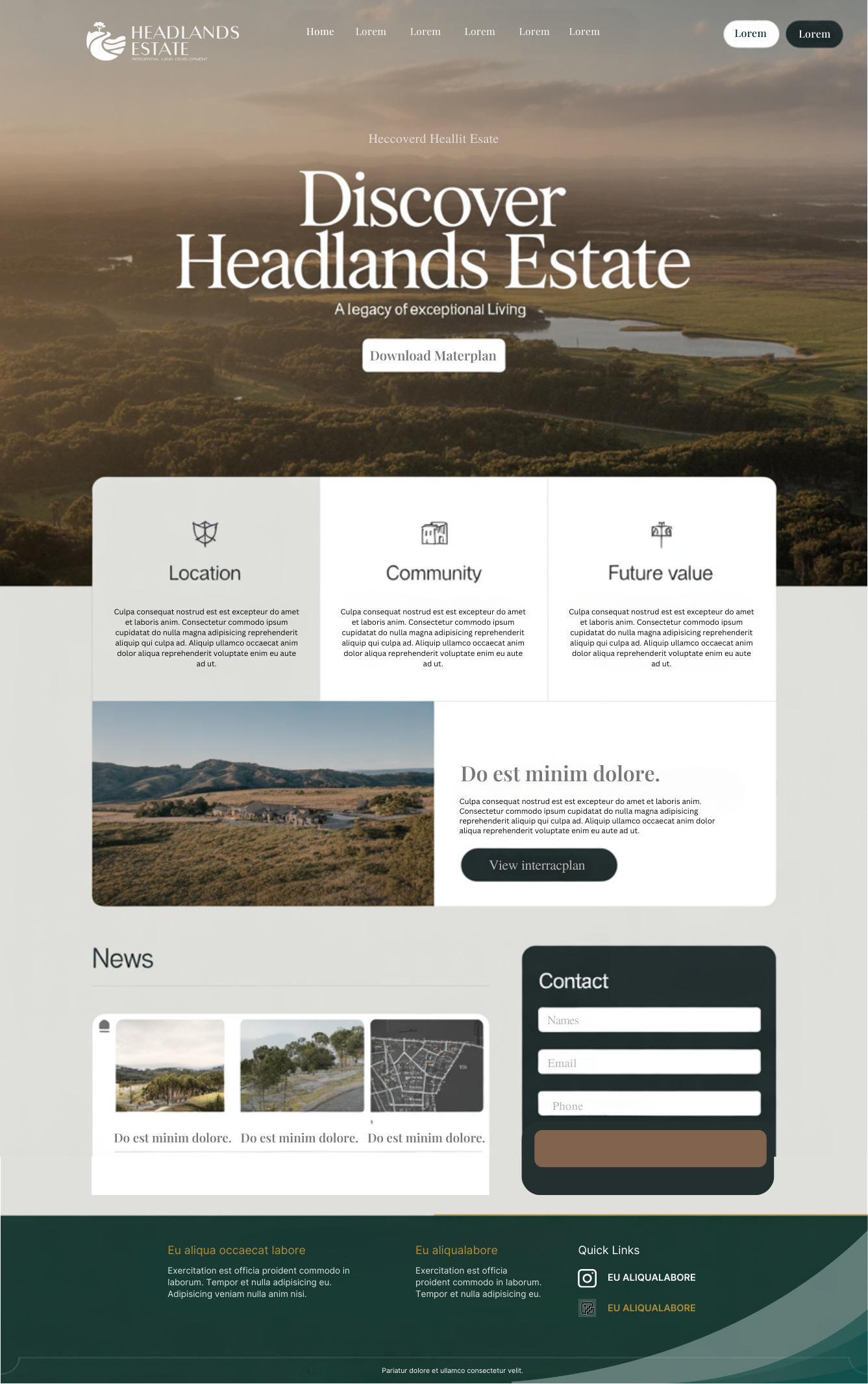 Web Design by lucky_studioo for Minder Investments P/L atf Davies Investment Trust | Design #36064718