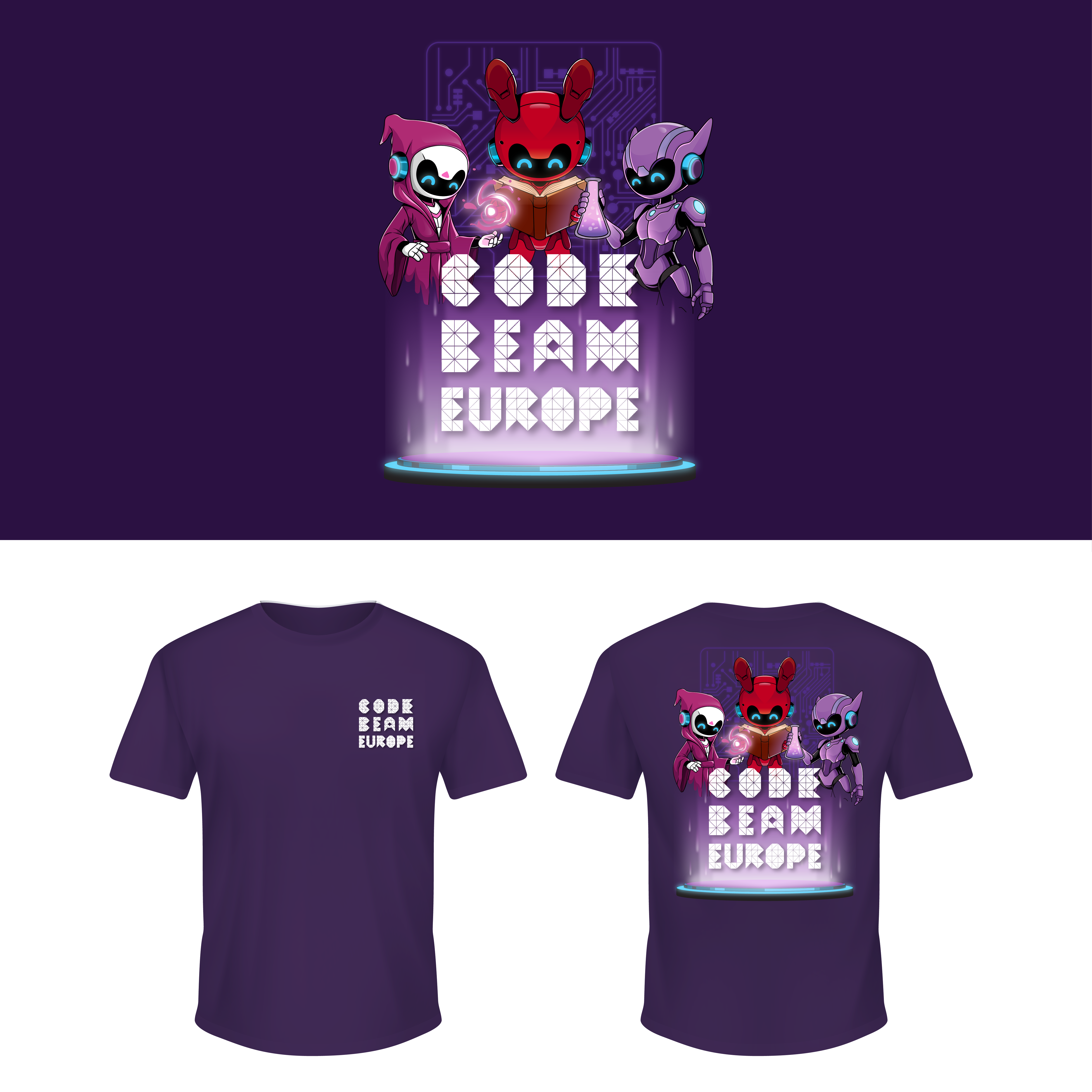 T-shirt Design by Akhmad Cholif for Erlang Solutions Ltd.  | Design #36045448