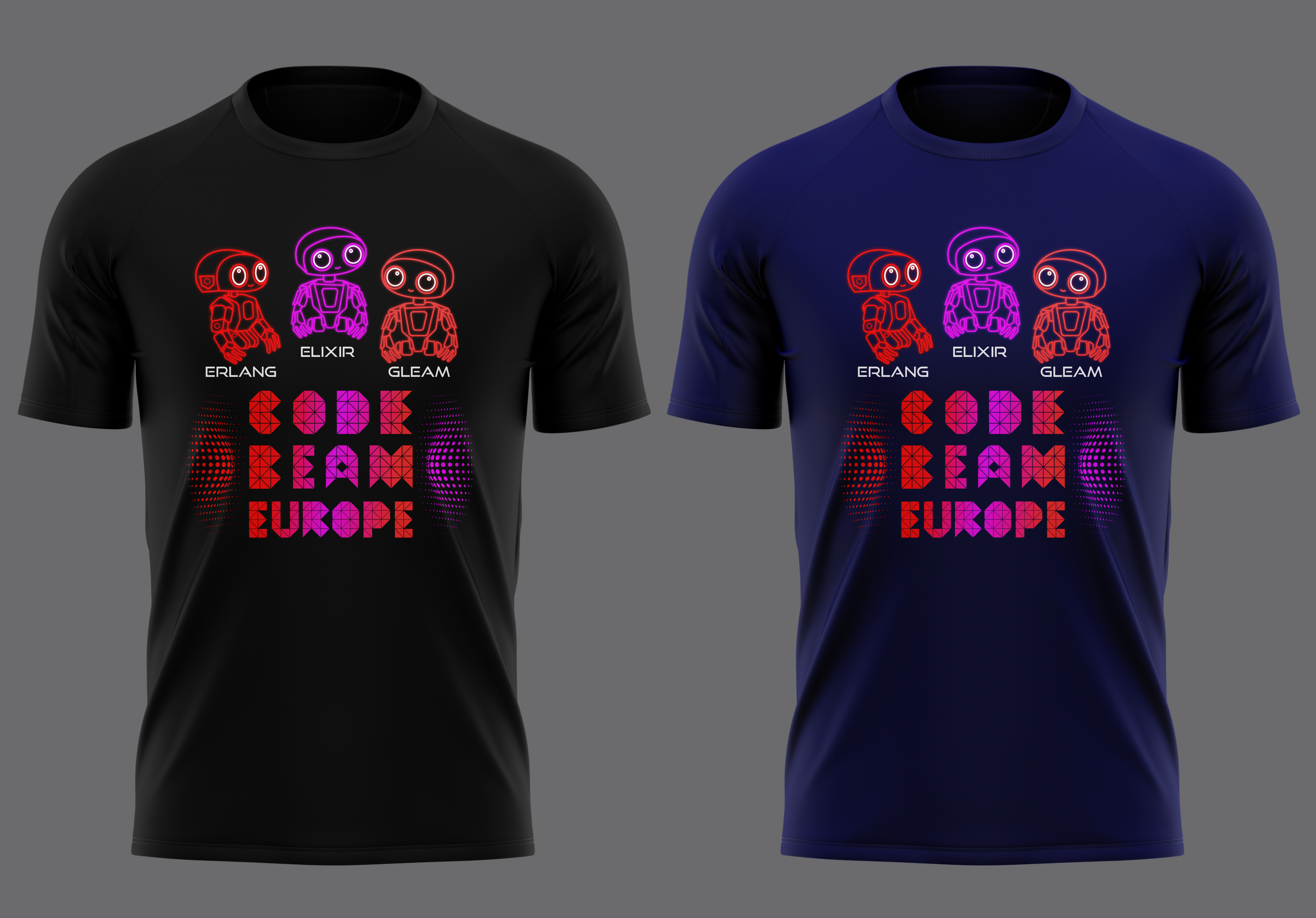 T-shirt Design by tamtama for Erlang Solutions Ltd.  | Design #36036076