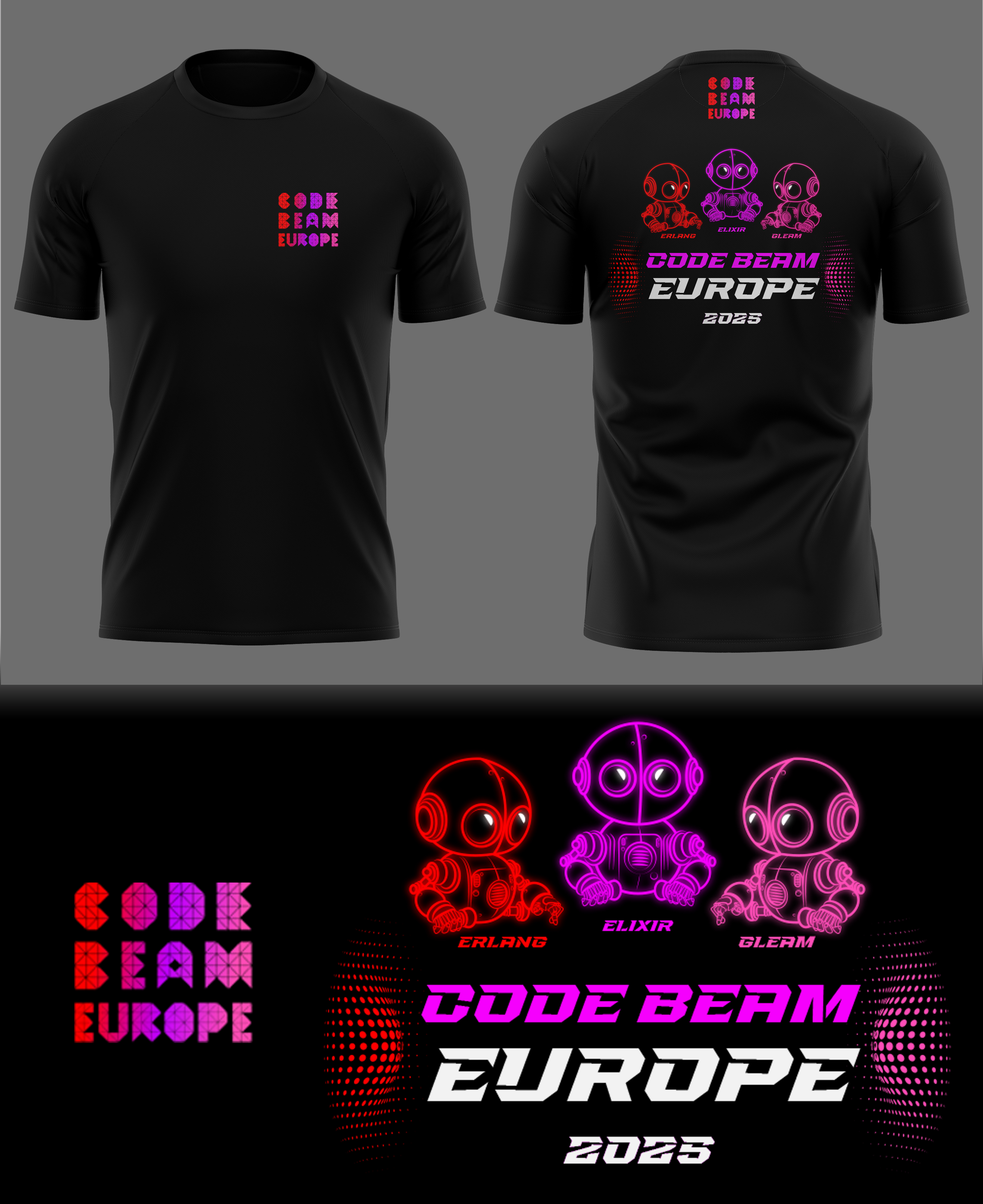 T-Shirt-Design von tamtama für Erlang Solutions Ltd.  | Design #36040228