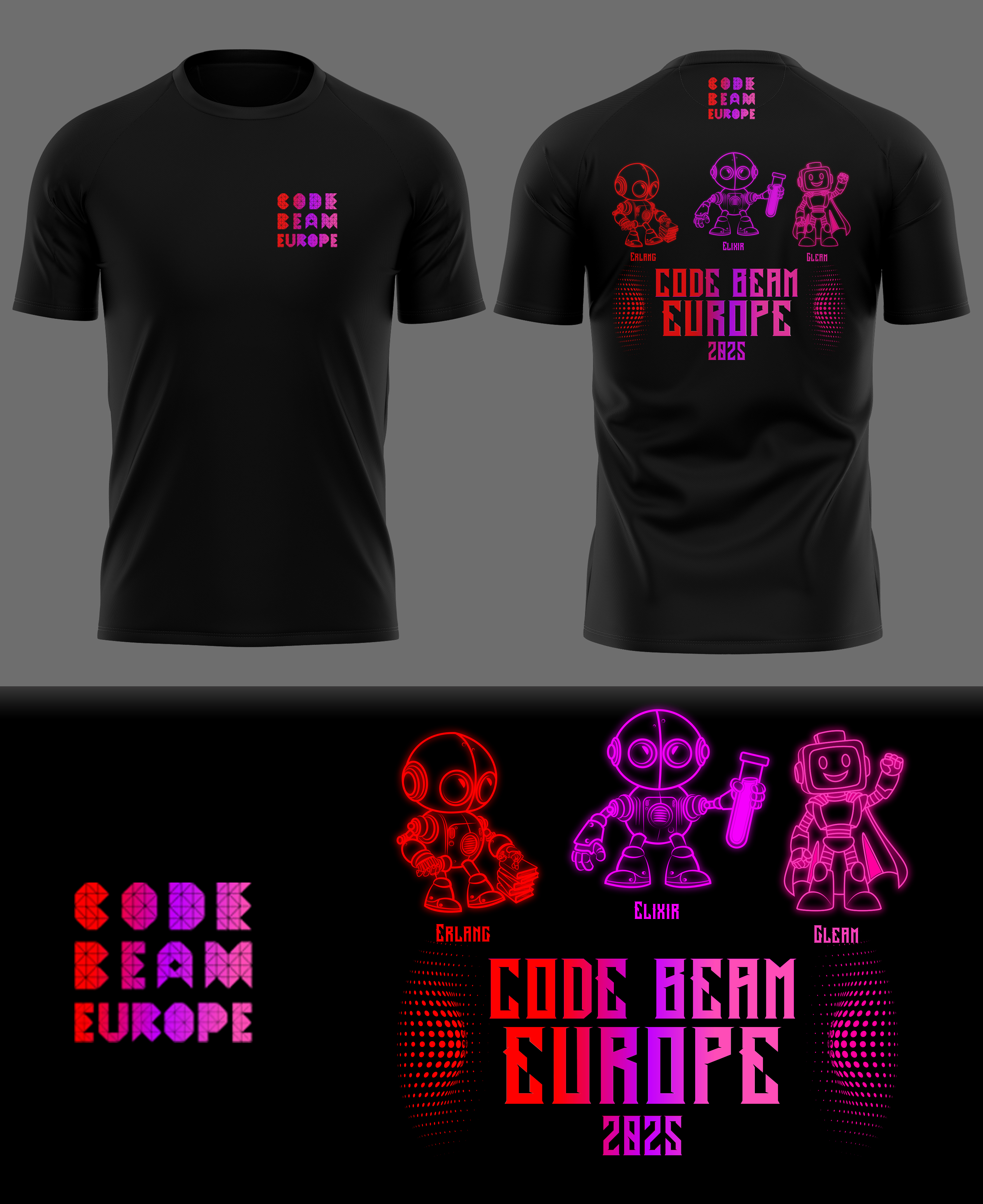 Design de T-shirt par tamtama pour Erlang Solutions Ltd.  | Design #36054632