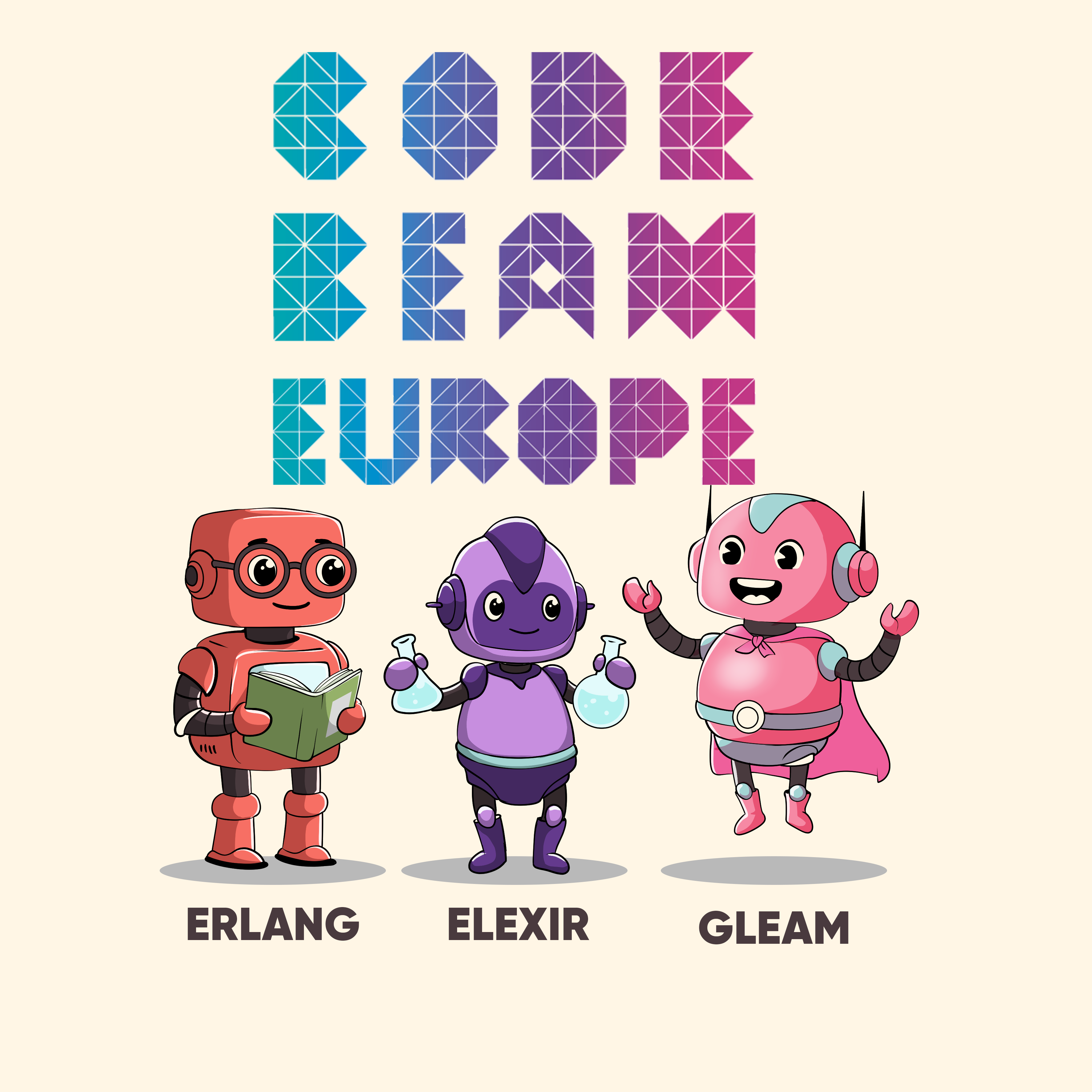 T-Shirt-Design von Fortunate Studio für Erlang Solutions Ltd.  | Design #36072557