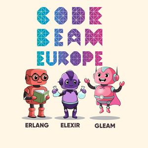 T-shirt Design by Fortunate Studio for Erlang Solutions Ltd.  | Design: #36072557
