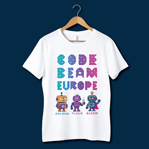 T-shirt Design by bethmage janaka for Erlang Solutions Ltd.  | Design: #36047856