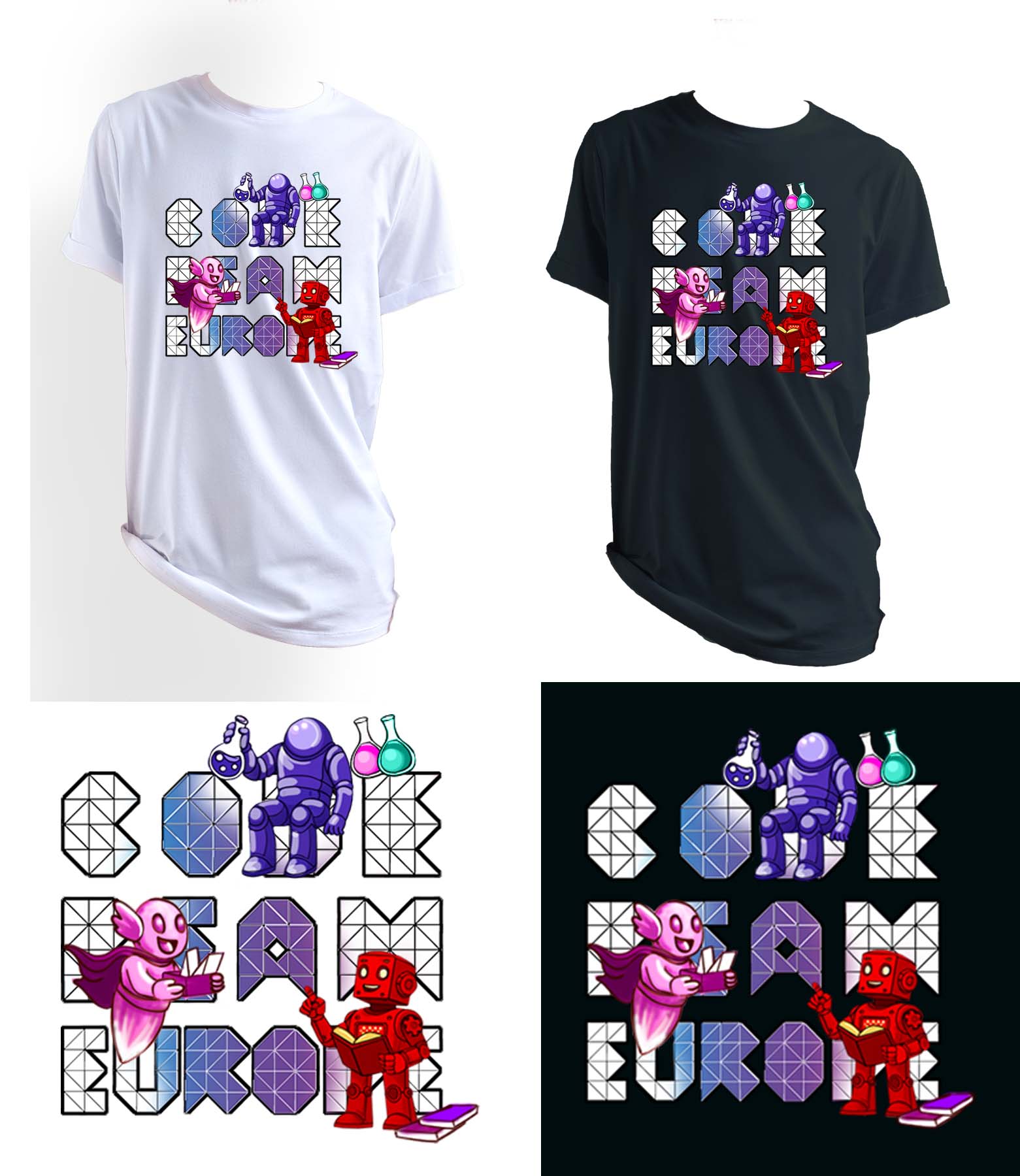 T-shirt Design by ioio for Erlang Solutions Ltd.  | Design #36055314