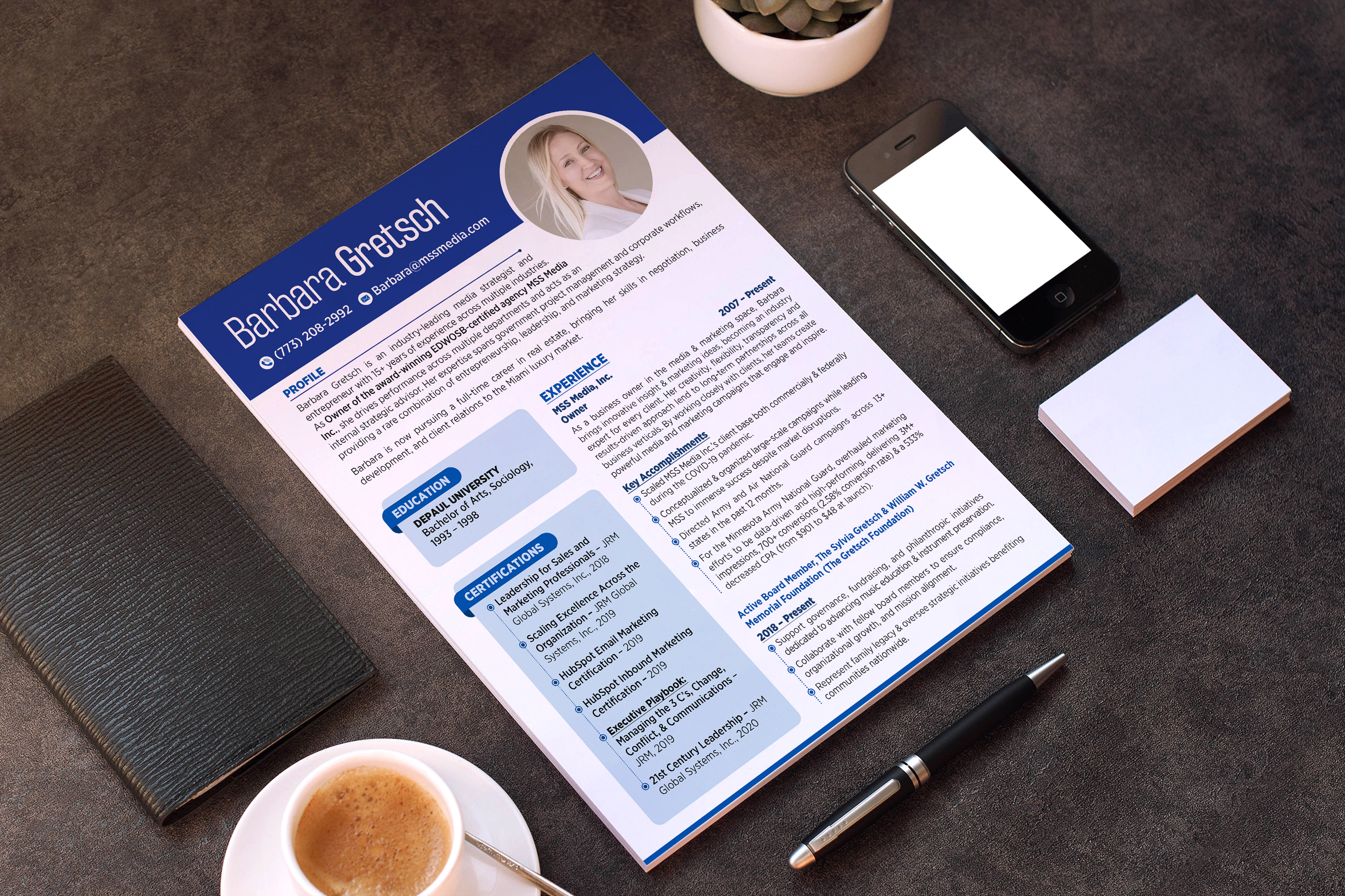 Resume Design by GraphicsGuru for this project | Design #36019015