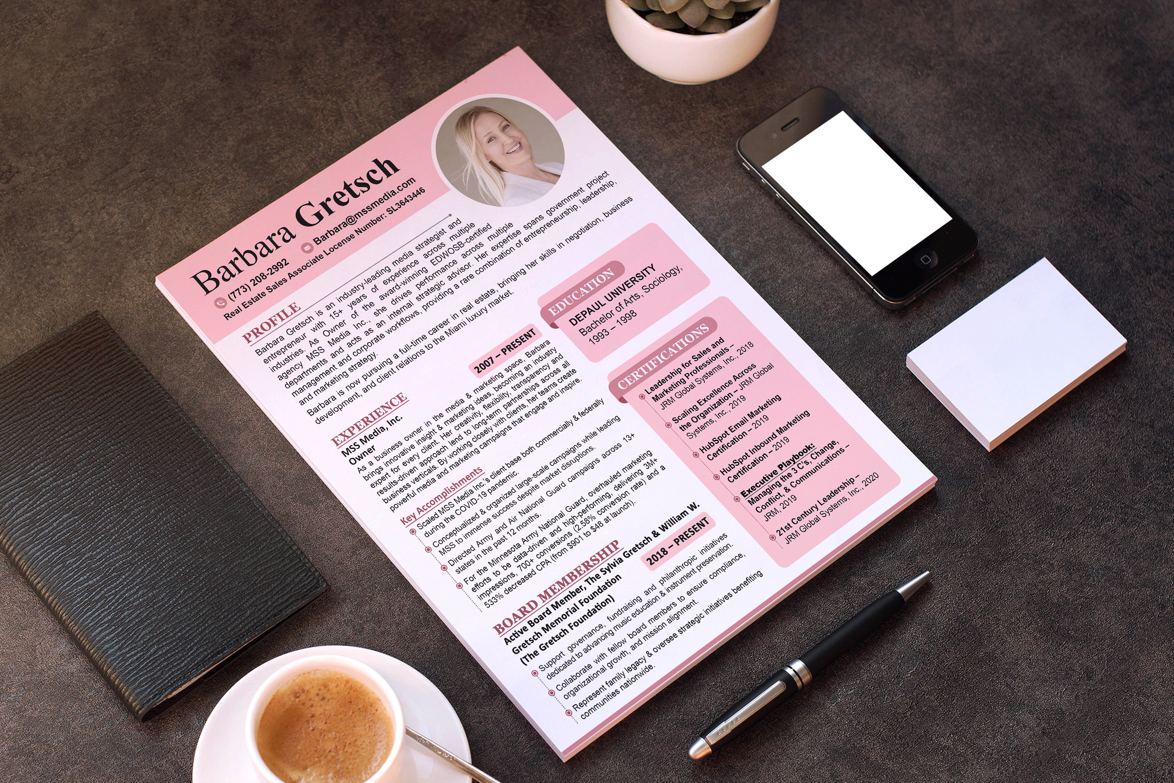Resume Design by GraphicsGuru for this project | Design #36022828