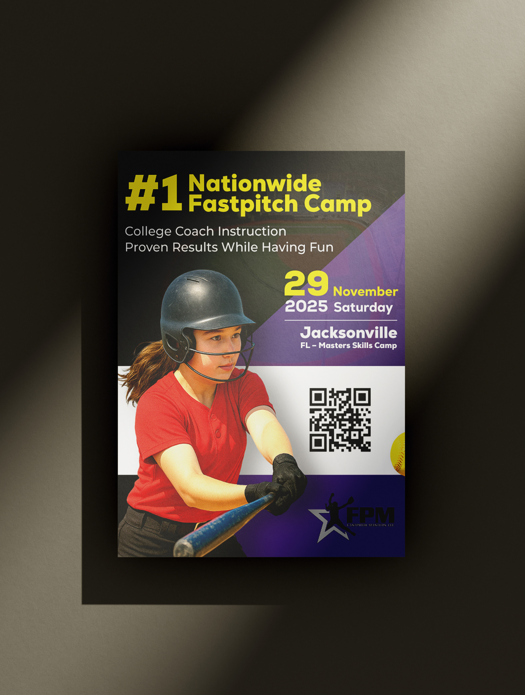 Flyer Design by takedesign for Fastpitch Masters LLC | Design #36050106