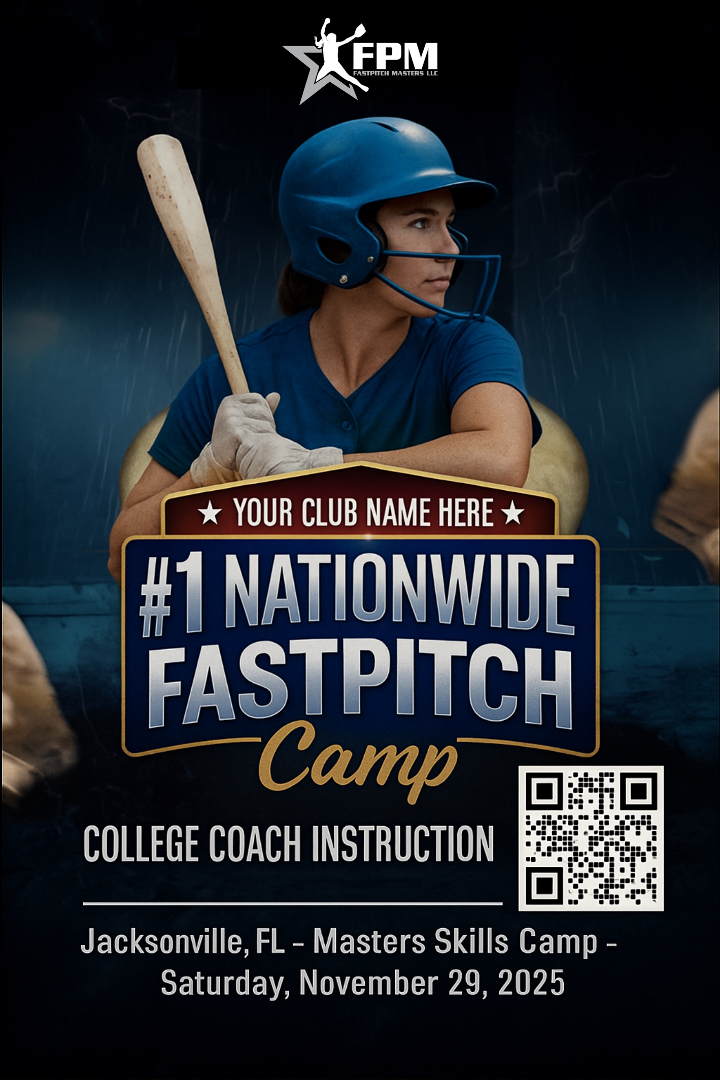 Flyer Design by t-fa for Fastpitch Masters LLC | Design #36028120