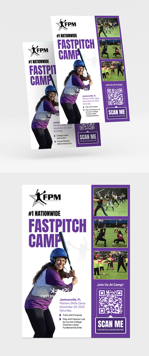 Design de Flyer par vcreatived pour Fastpitch Masters LLC | Design : #36115192