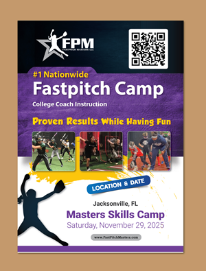 Design de Flyer par meet007 pour Fastpitch Masters LLC | Design : #36026800