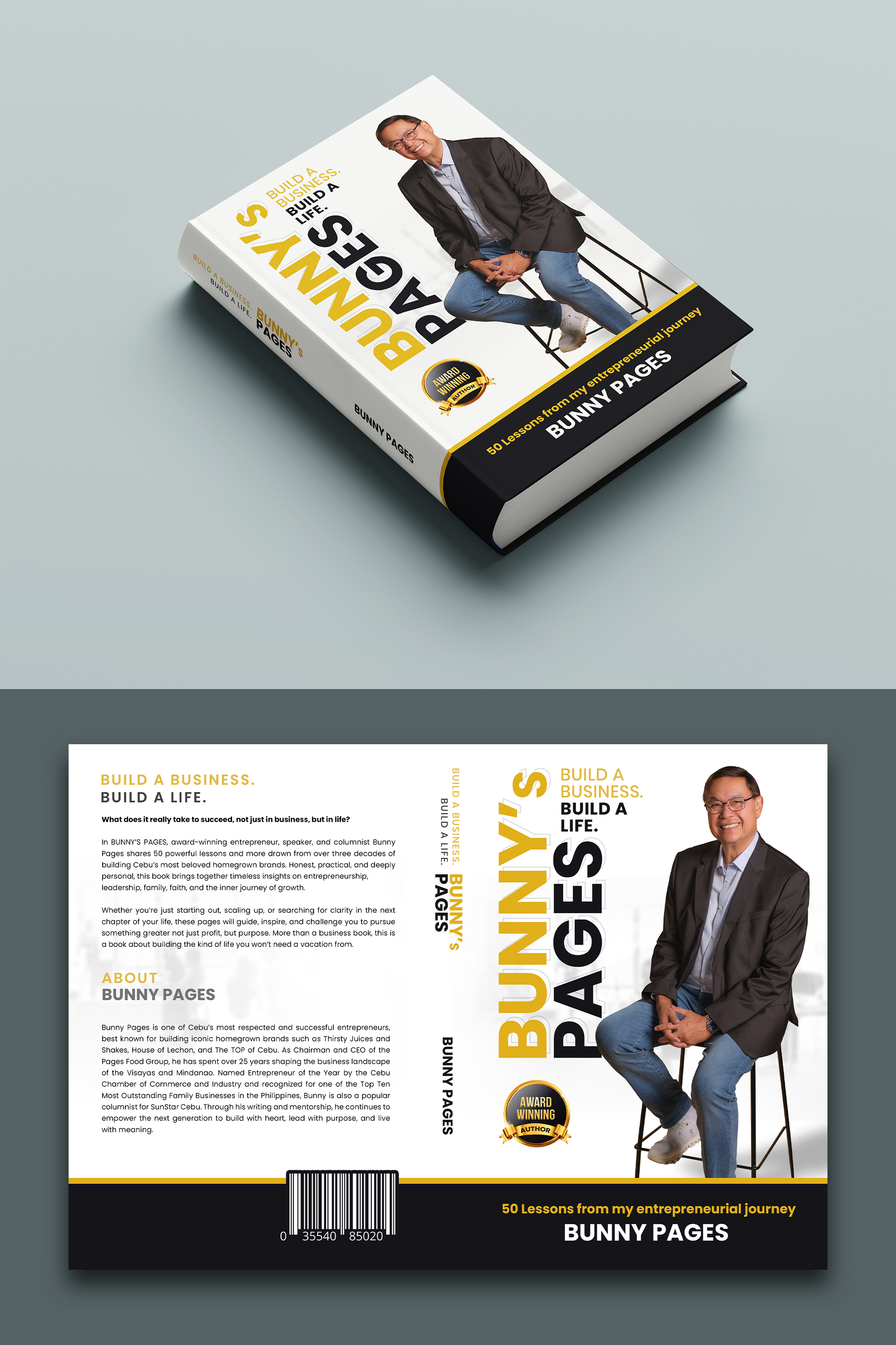 Book Cover Design by ArtHive for PAGES HOLDINGS INC. | Design: #36072790
