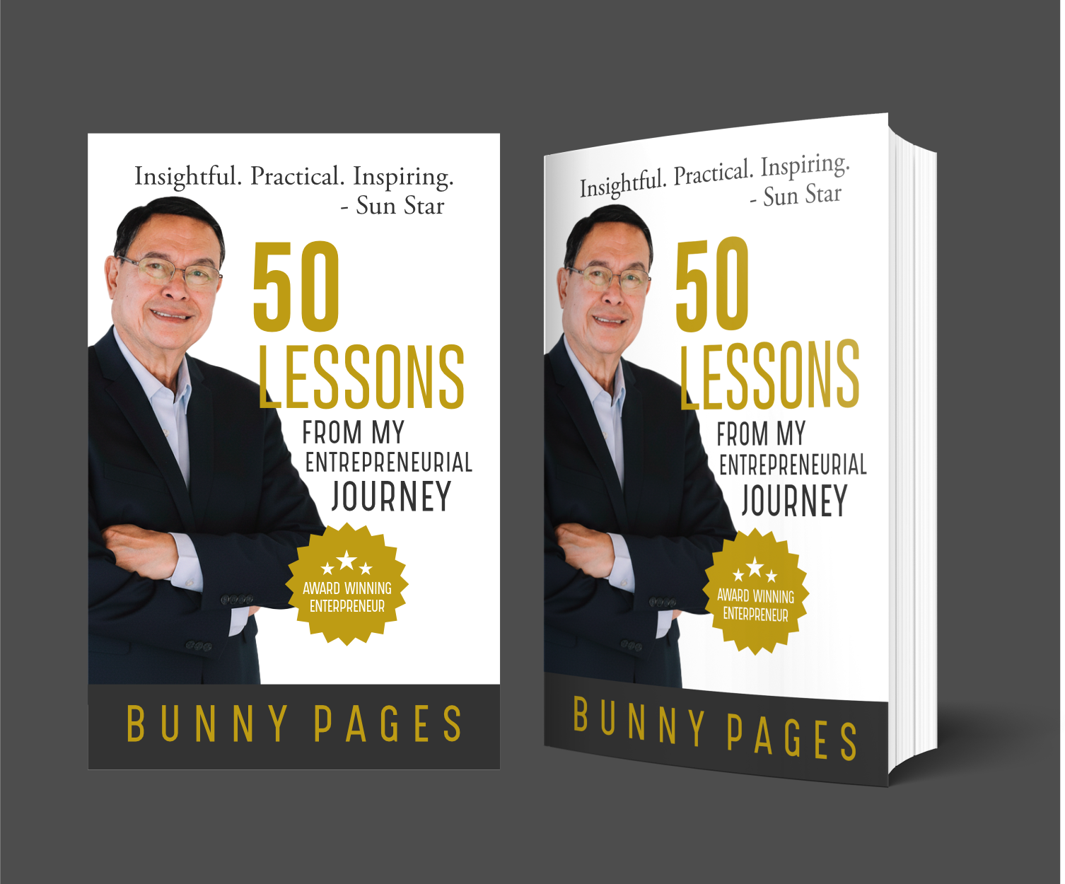 Book Cover Design by ThiagoB for PAGES HOLDINGS INC. | Design #36021921