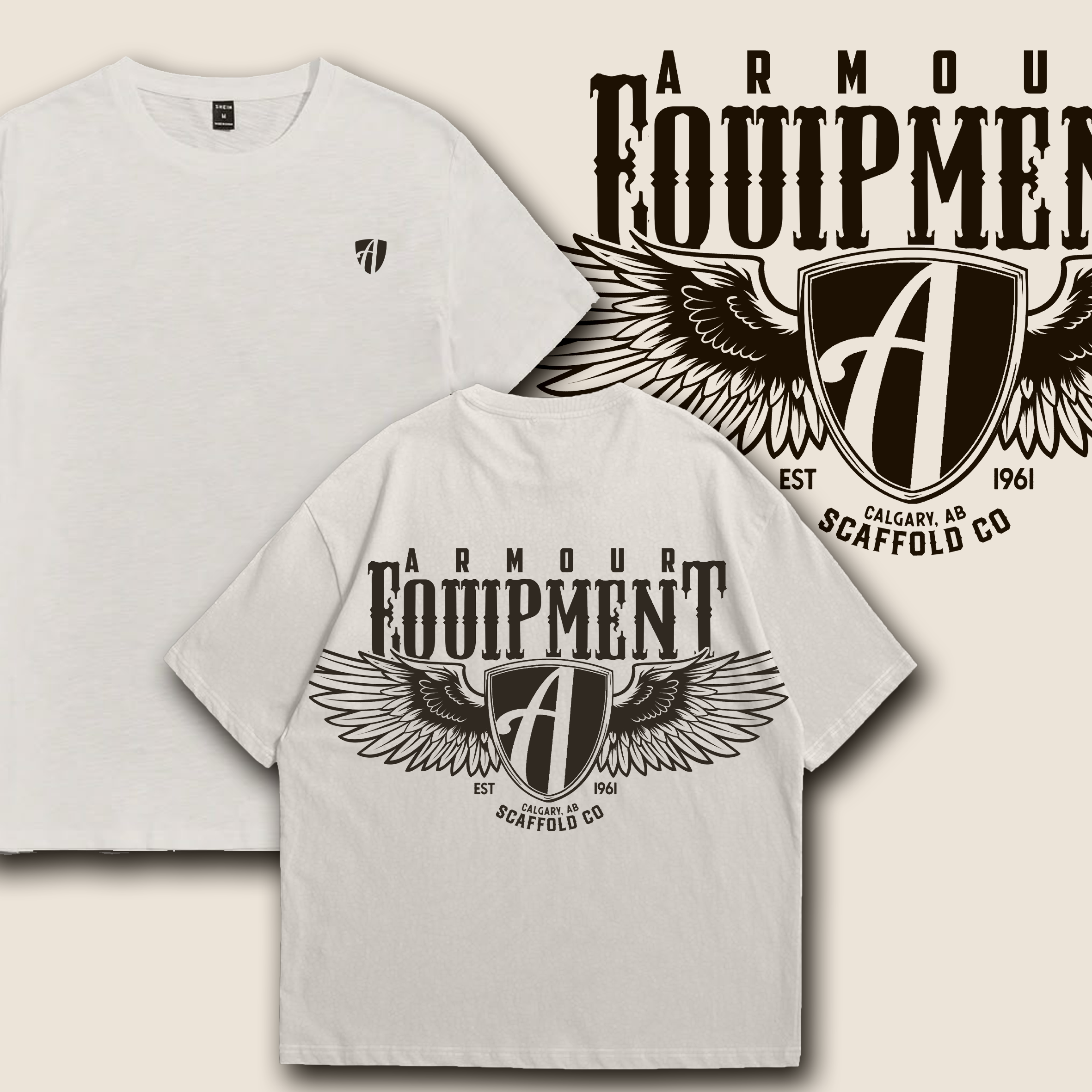 T-shirt Design by Fortunate Studio for Armour Equipment | Design #36026027