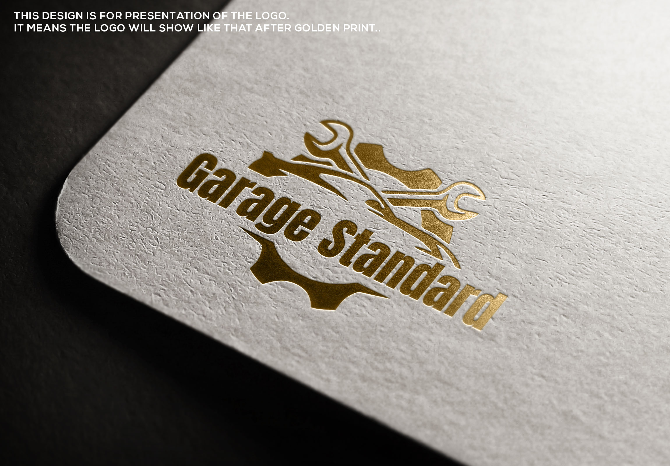 Logo-Design von Rosalie.. für Garage Standard | Design #36024350
