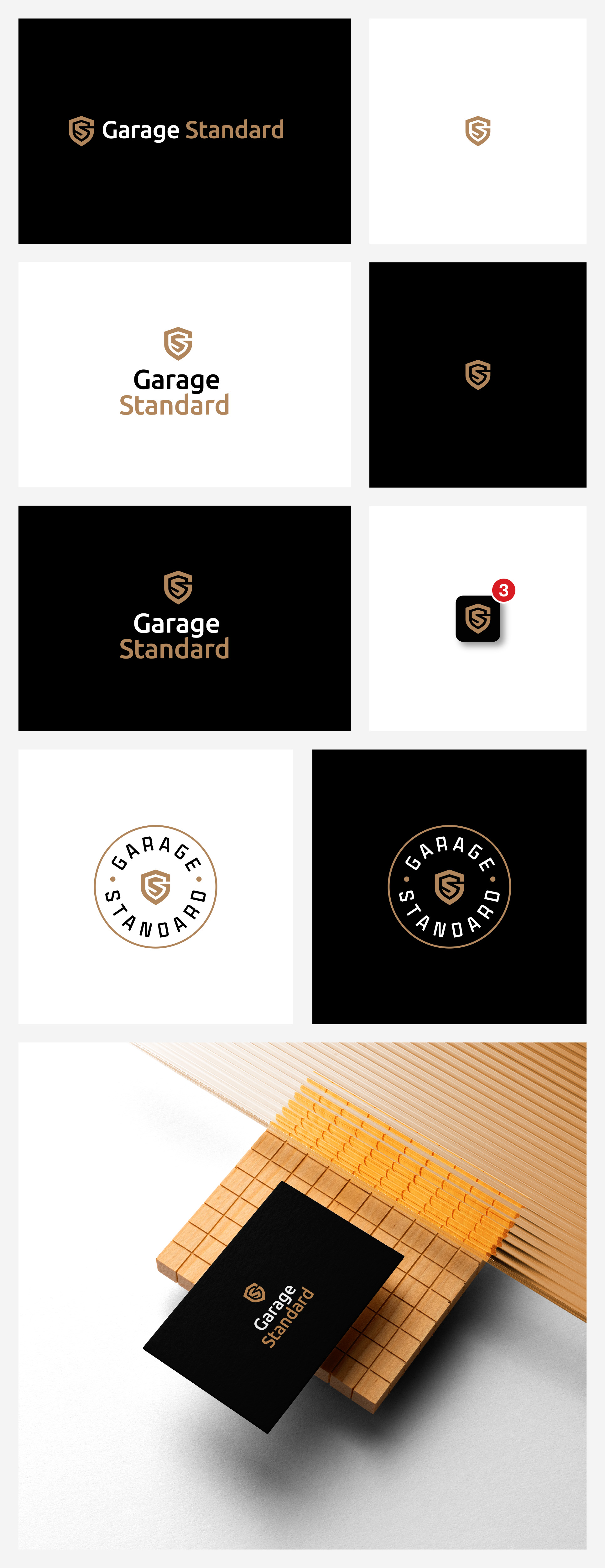 Logo Design by Ha.Connick for Garage Standard | Design #36048854