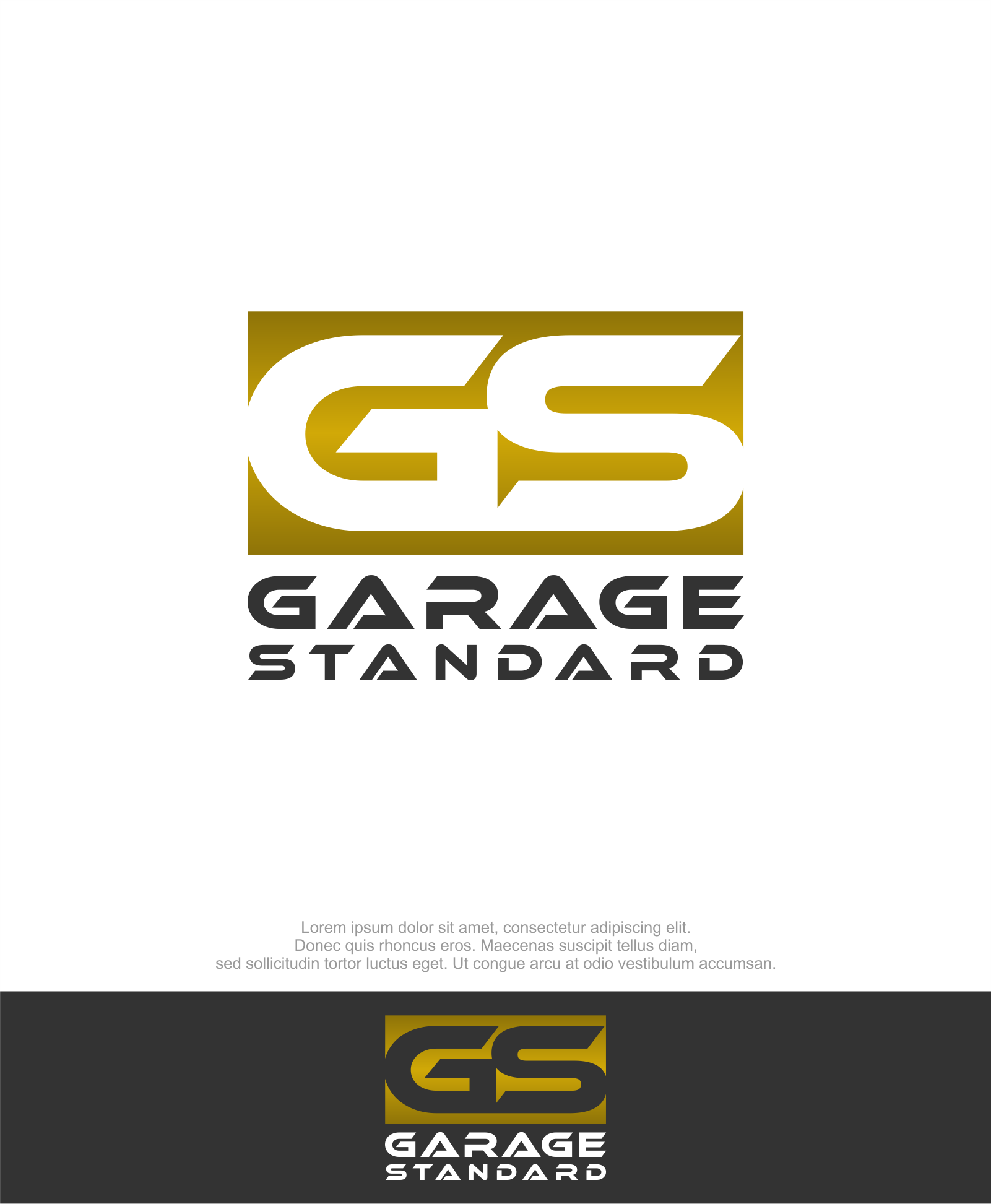 Logo Design by M.Syaiful Huda for Garage Standard | Design #36025326