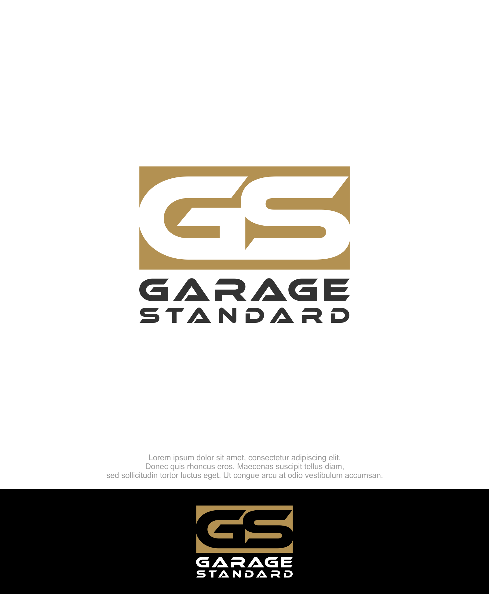 Logo Design by M.Syaiful Huda for Garage Standard | Design #36030898