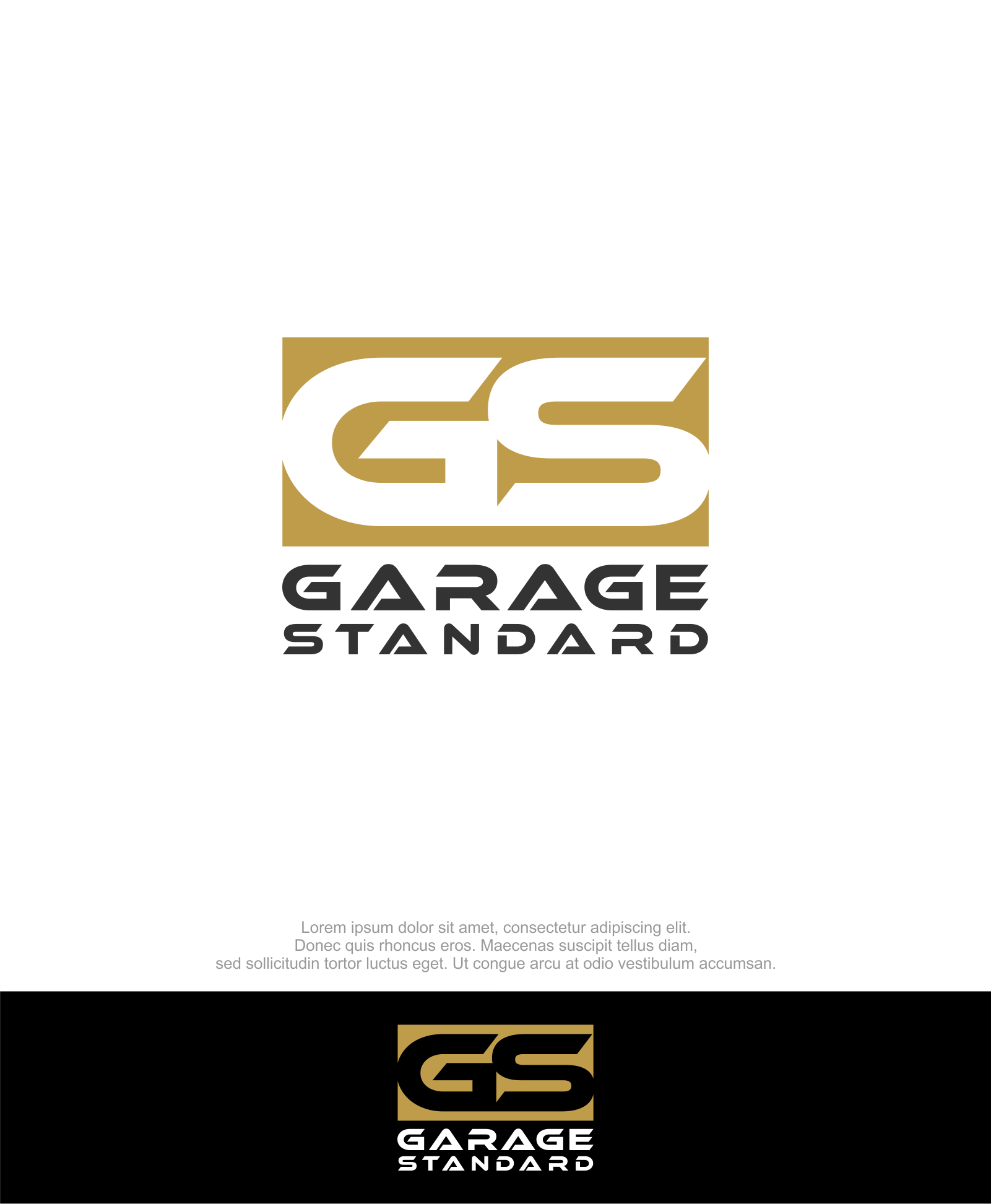 Logo Design by M.Syaiful Huda for Garage Standard | Design #36030901