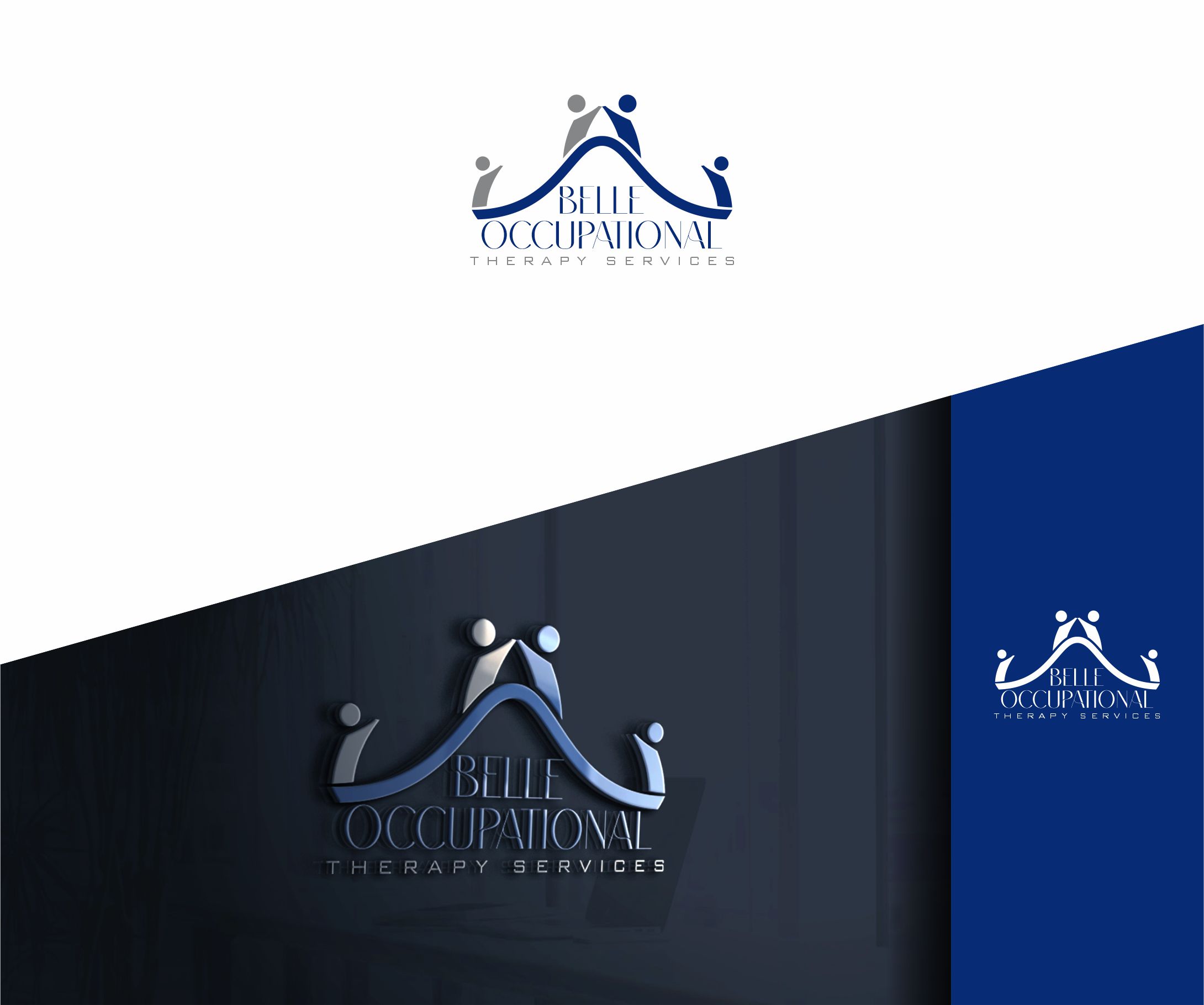 Logo-Design von alkaline für Belle Occupational Therapy Services | Design #36024240