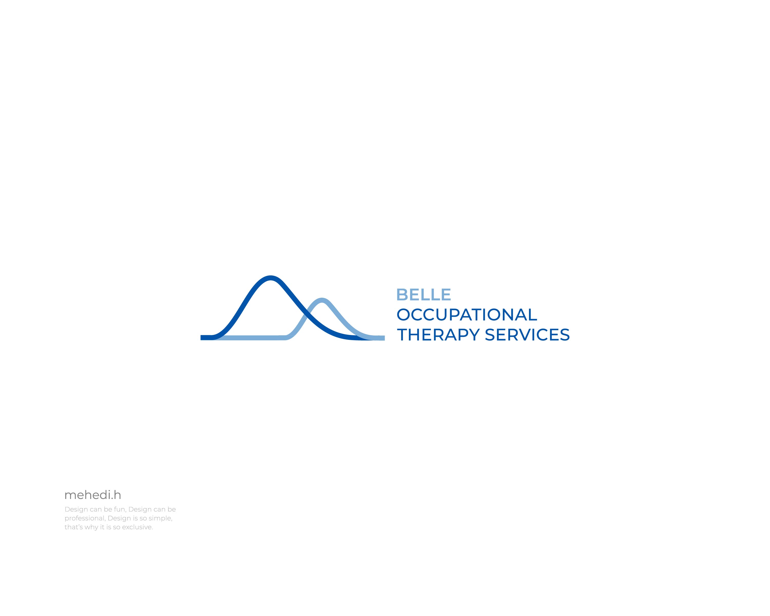 Diseño de Logo por mehedi.h para Belle Occupational Therapy Services | Diseño #36024247