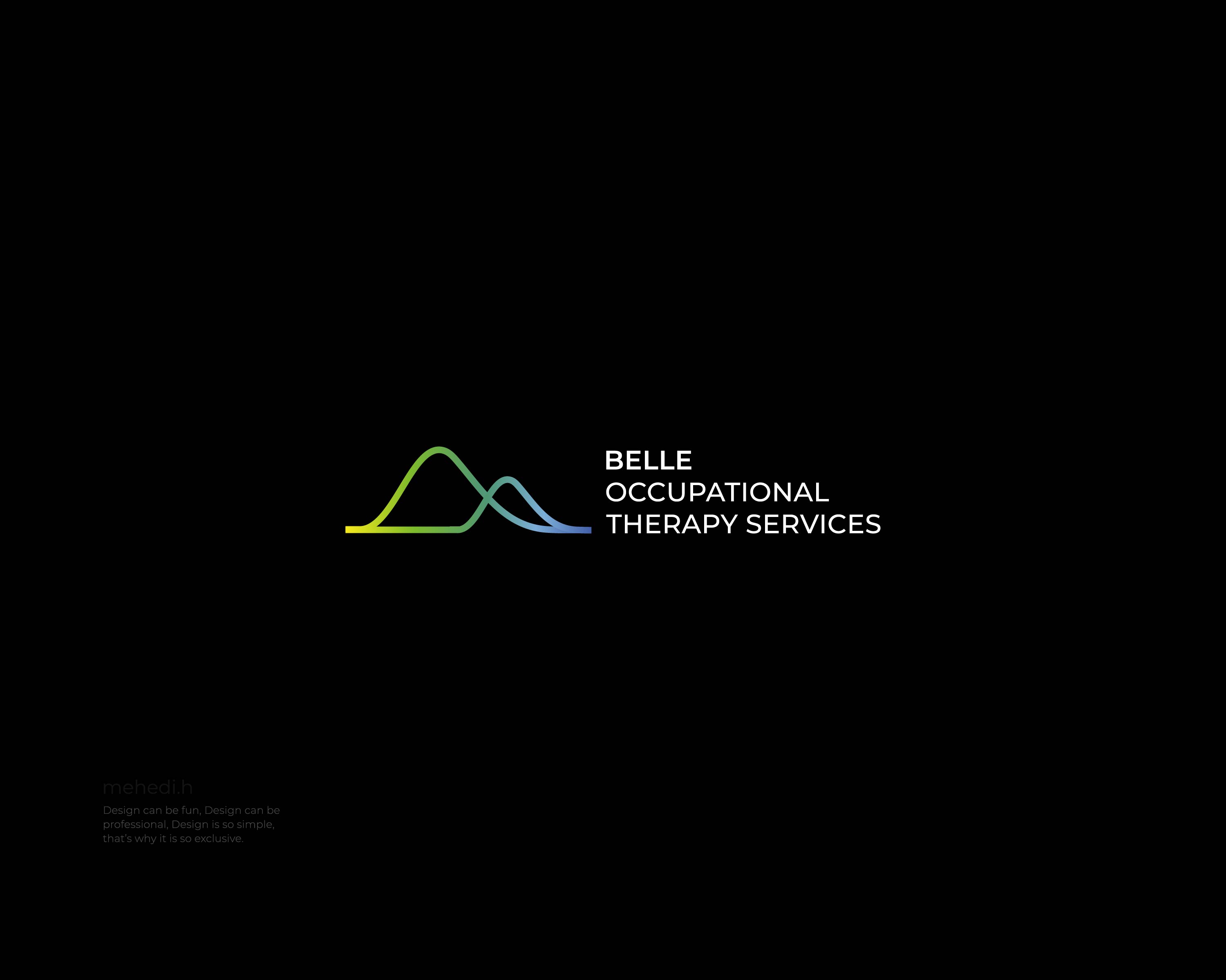 Diseño de Logo por mehedi.h para Belle Occupational Therapy Services | Diseño #36024809