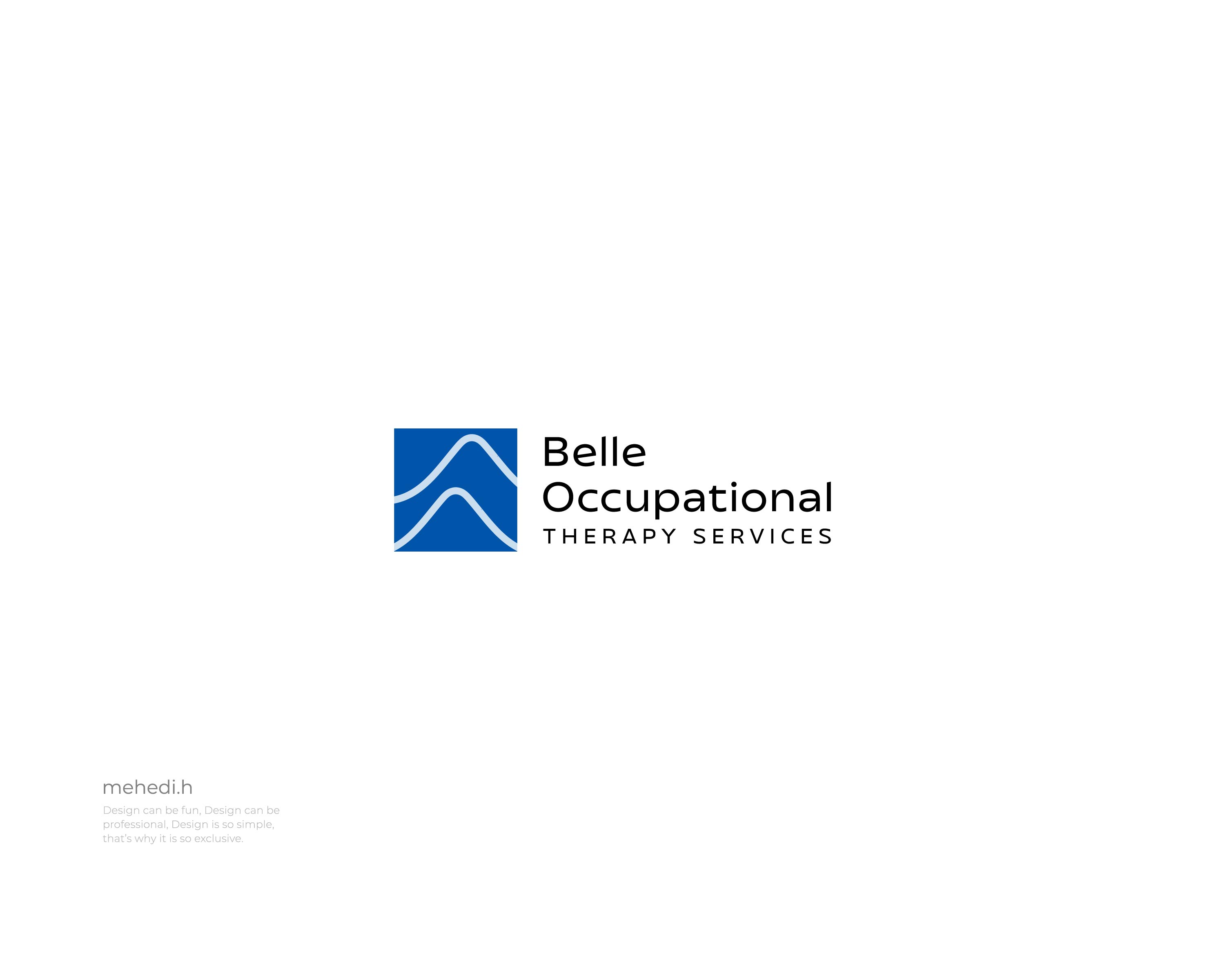 Diseño de Logo por mehedi.h para Belle Occupational Therapy Services | Diseño #36031751