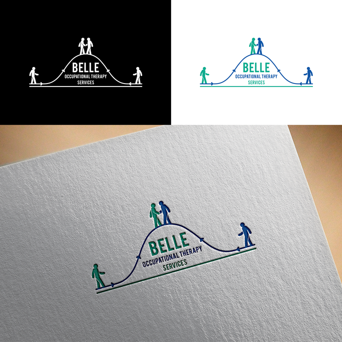 Logo Design by RA-bica for Belle Occupational Therapy Services | Design #36046466