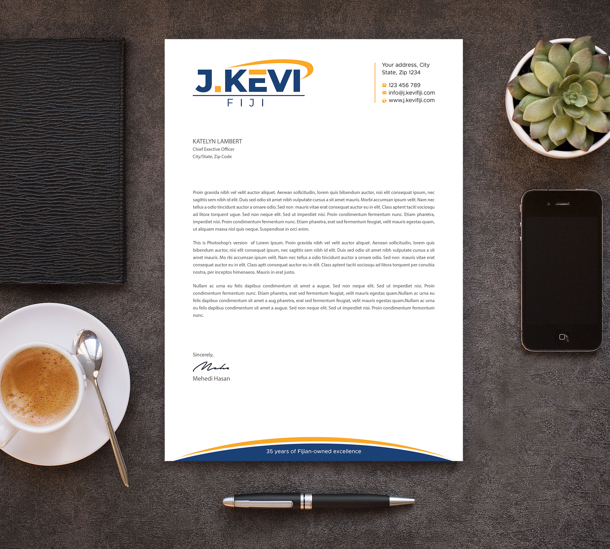 Letterhead Design by Expert Bappy for this project | Design #36028437
