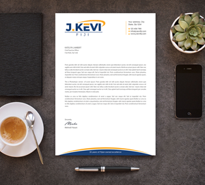 Letterhead Design by Expert Bappy for this project | Design: #36028437