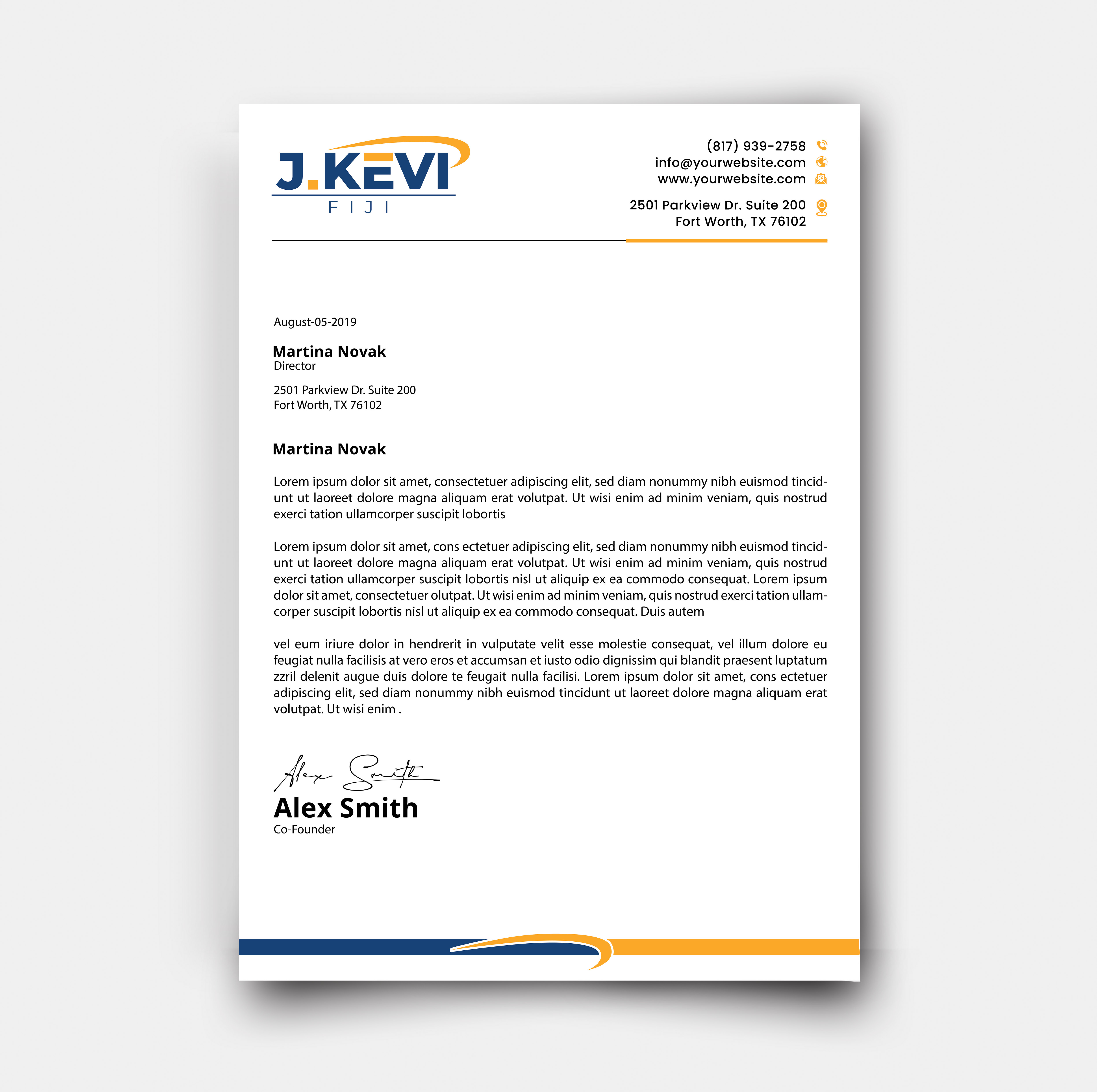 Letterhead Design by DesignerShahadat for this project | Design #36027194