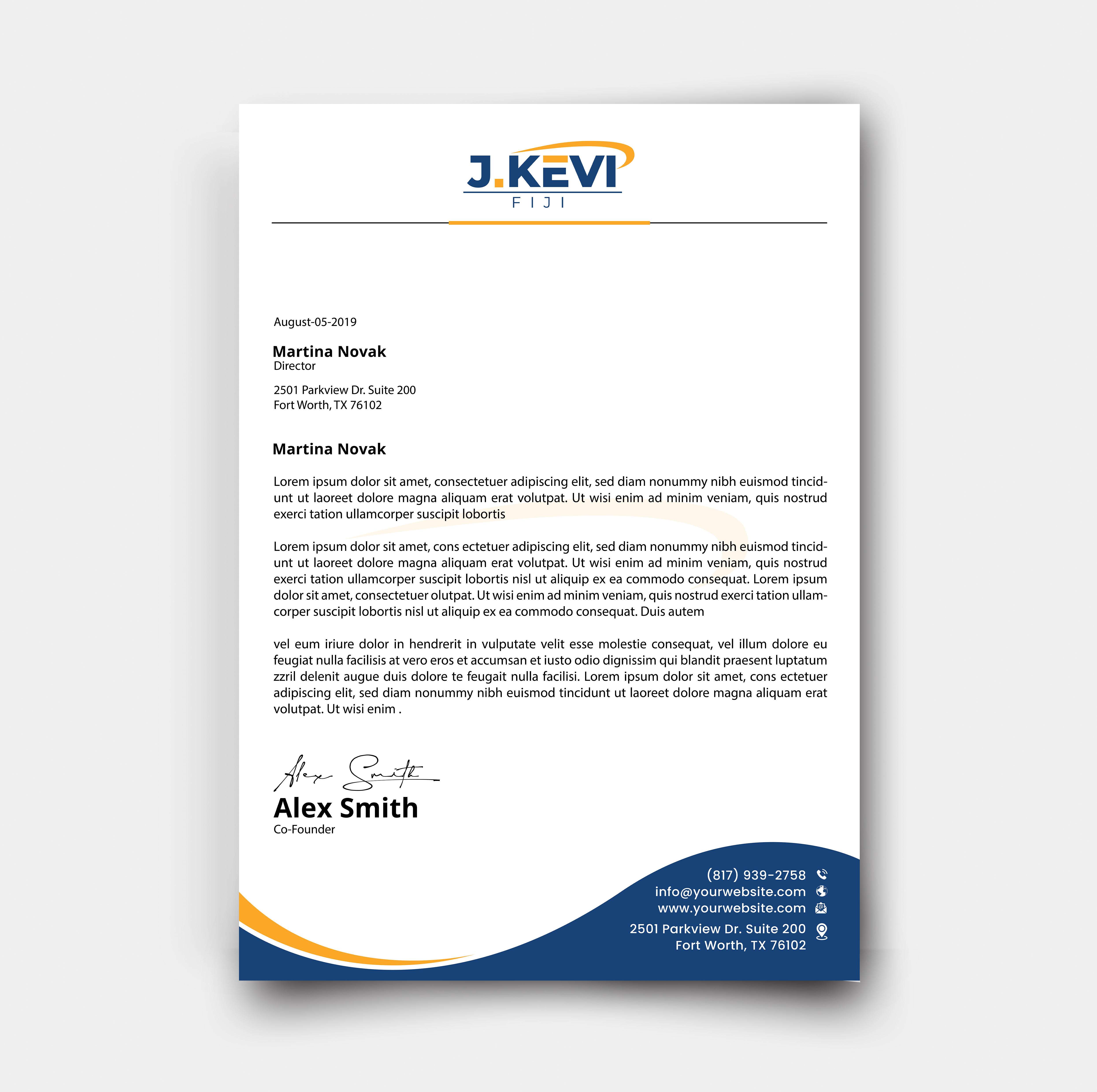 Letterhead Design by DesignerShahadat for this project | Design #36027201