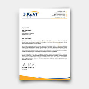 Letterhead Design by DesignerShahadat for this project | Design: #36027448