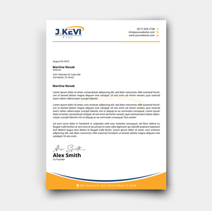 Letterhead Design by DesignerShahadat for this project | Design: #36027451
