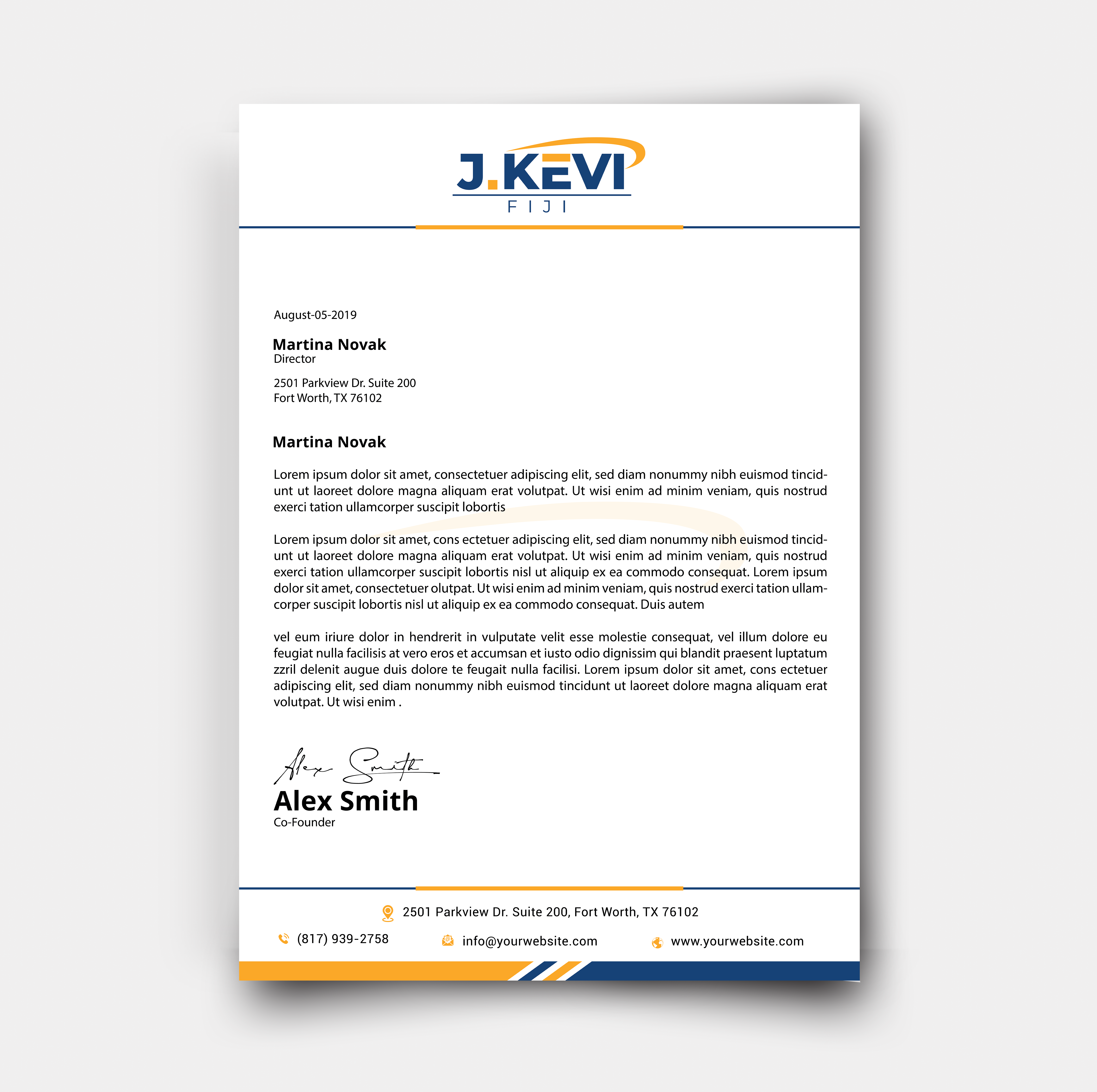 Diseño de Membrete por DesignerShahadat para este proyecto | Diseño #36027624