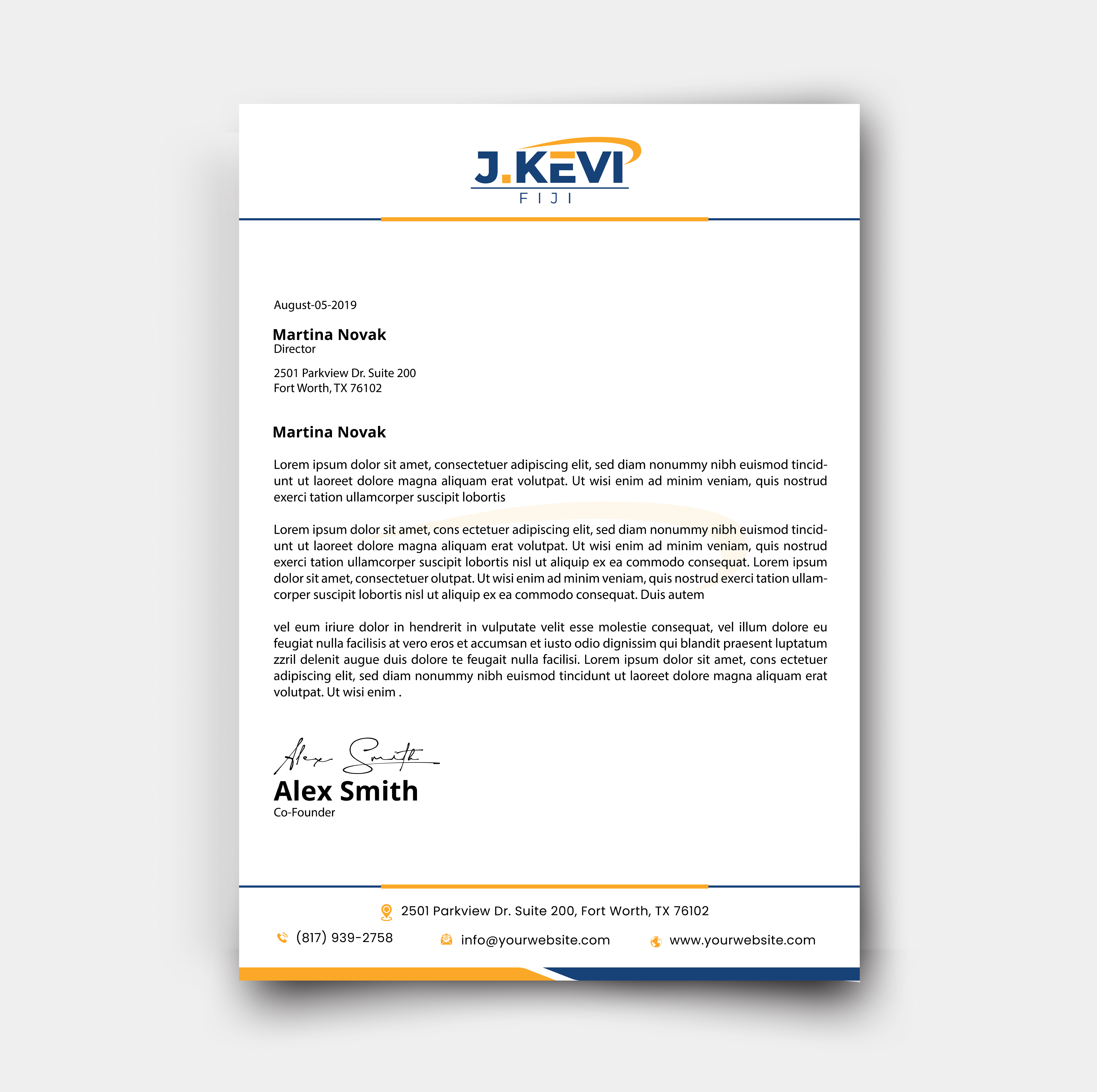Letterhead Design by DesignerShahadat for this project | Design #36027628