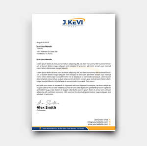 Letterhead Design by DesignerShahadat for this project | Design: #36027632