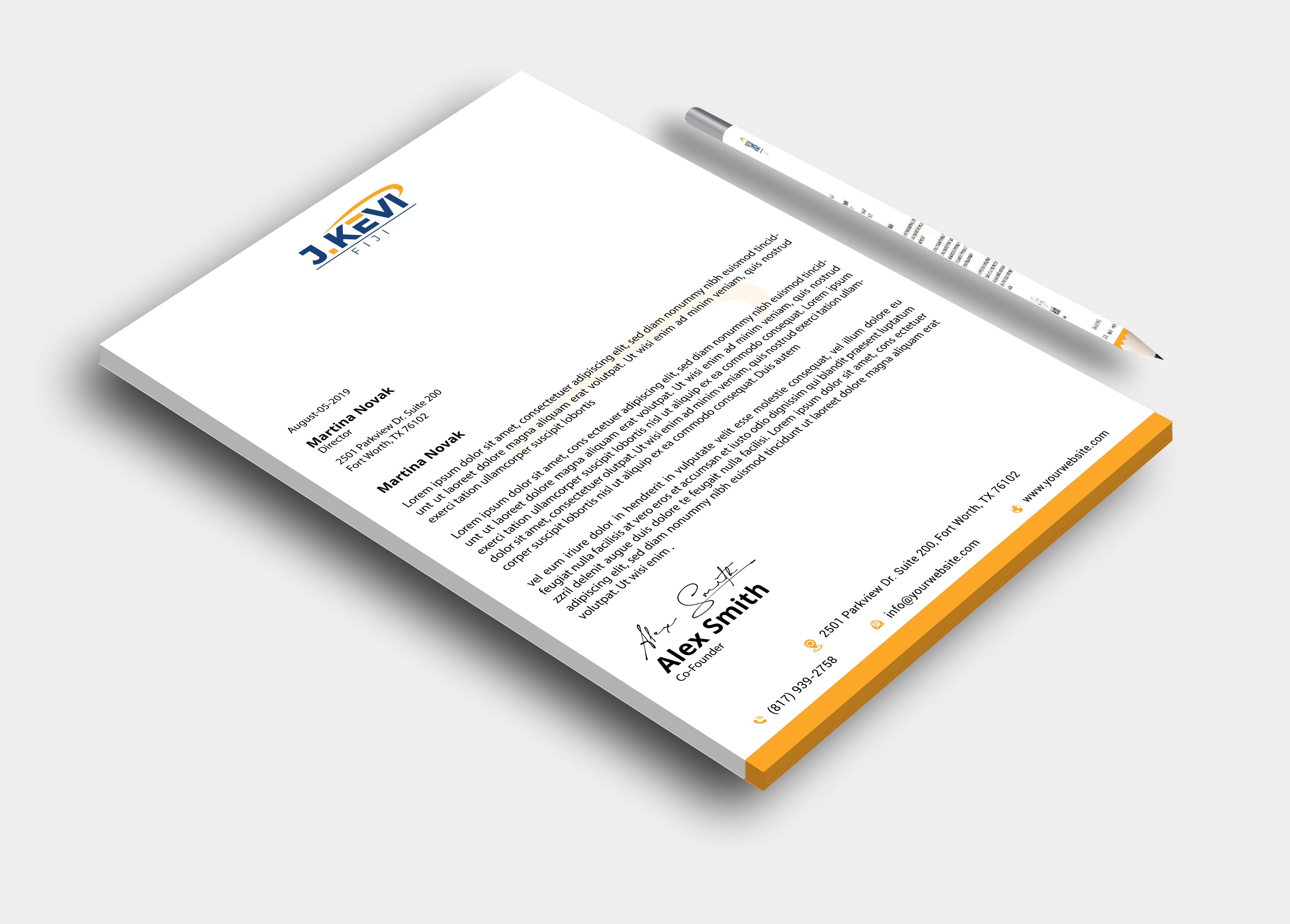 Letterhead Design by DesignerShahadat for this project | Design #36027636