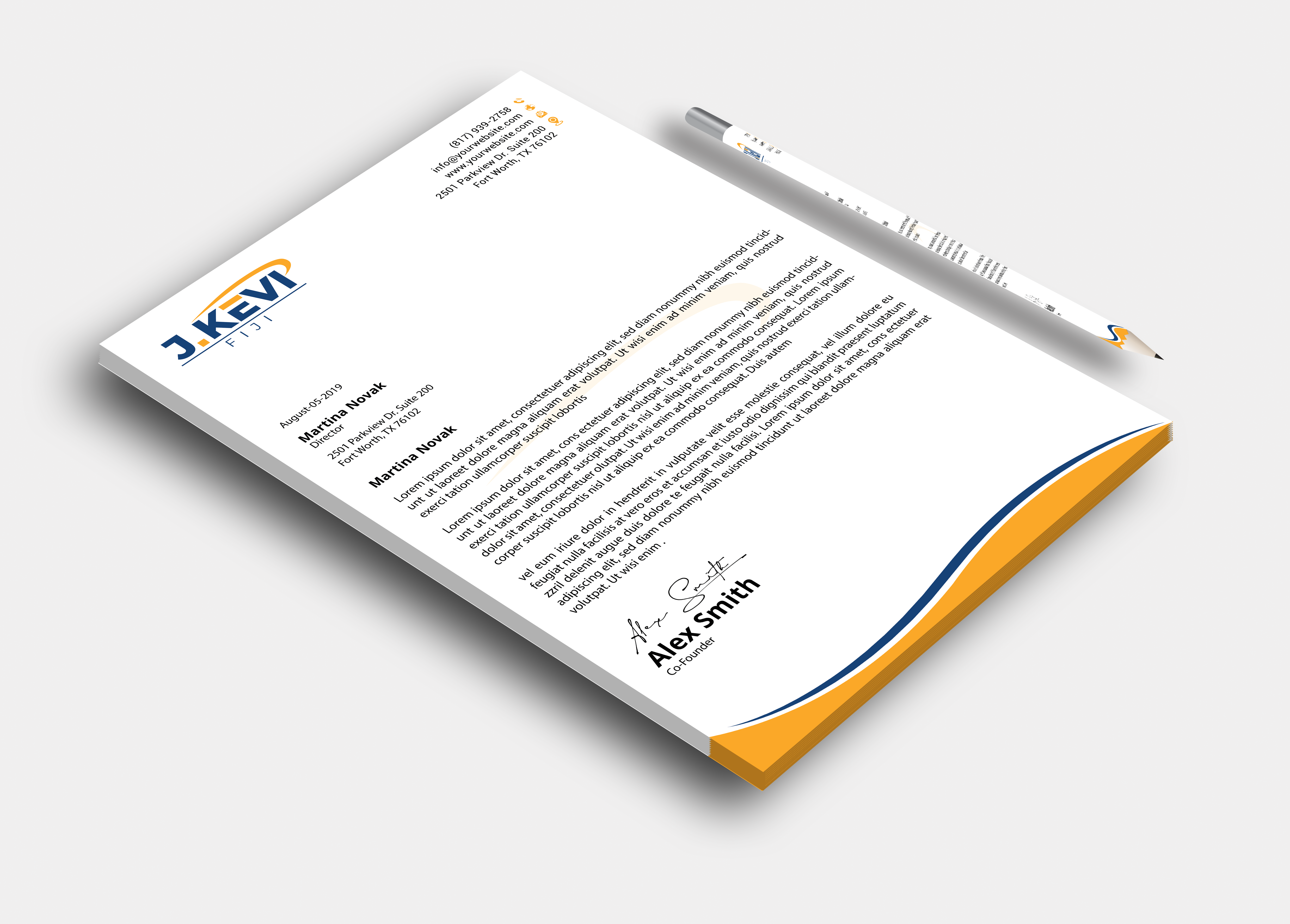 Diseño de Membrete por DesignerShahadat para este proyecto | Diseño #36027647